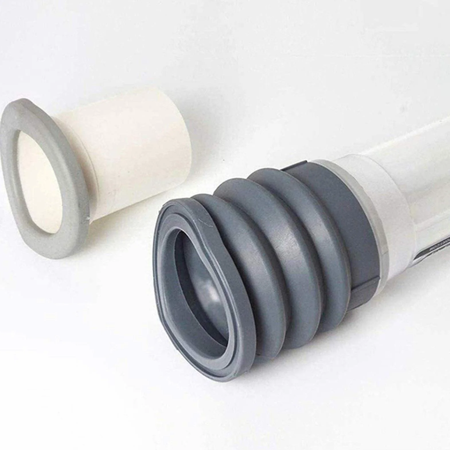 Crescita P Tempo Libero Pressione dell'Aria Maschile MP Maschio pennis Extender Amplificatore Coppie Costumi-White LIAOJIE