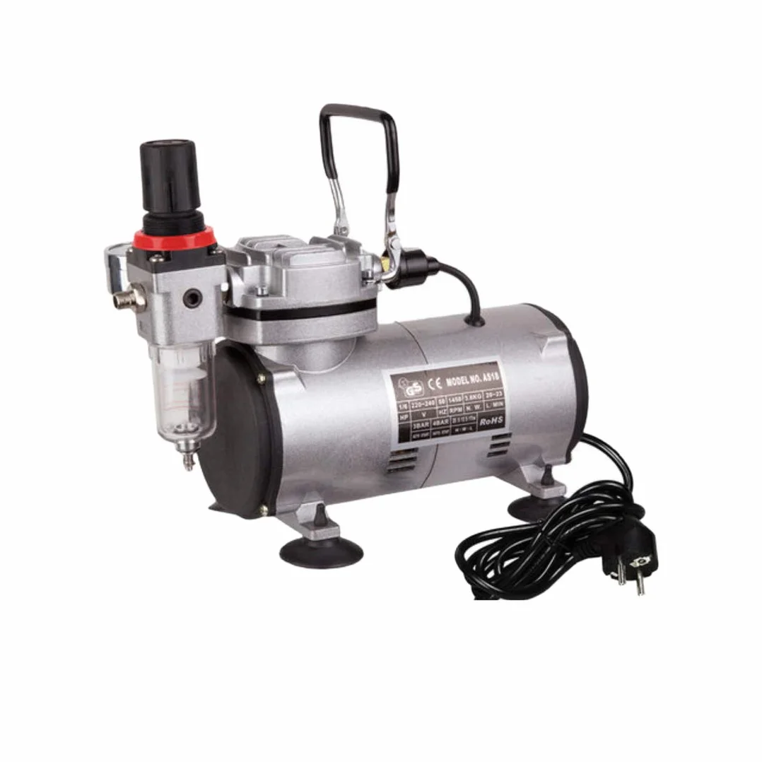 Fengda FD18-2 Mini Compressore per Aerografo Regolatore Pressione Flusso Aria