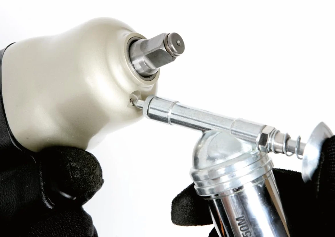 BETA Mini Ingrassatore Manuale 100 cc con Microugello, Pistola Grasso Compatta 1750M