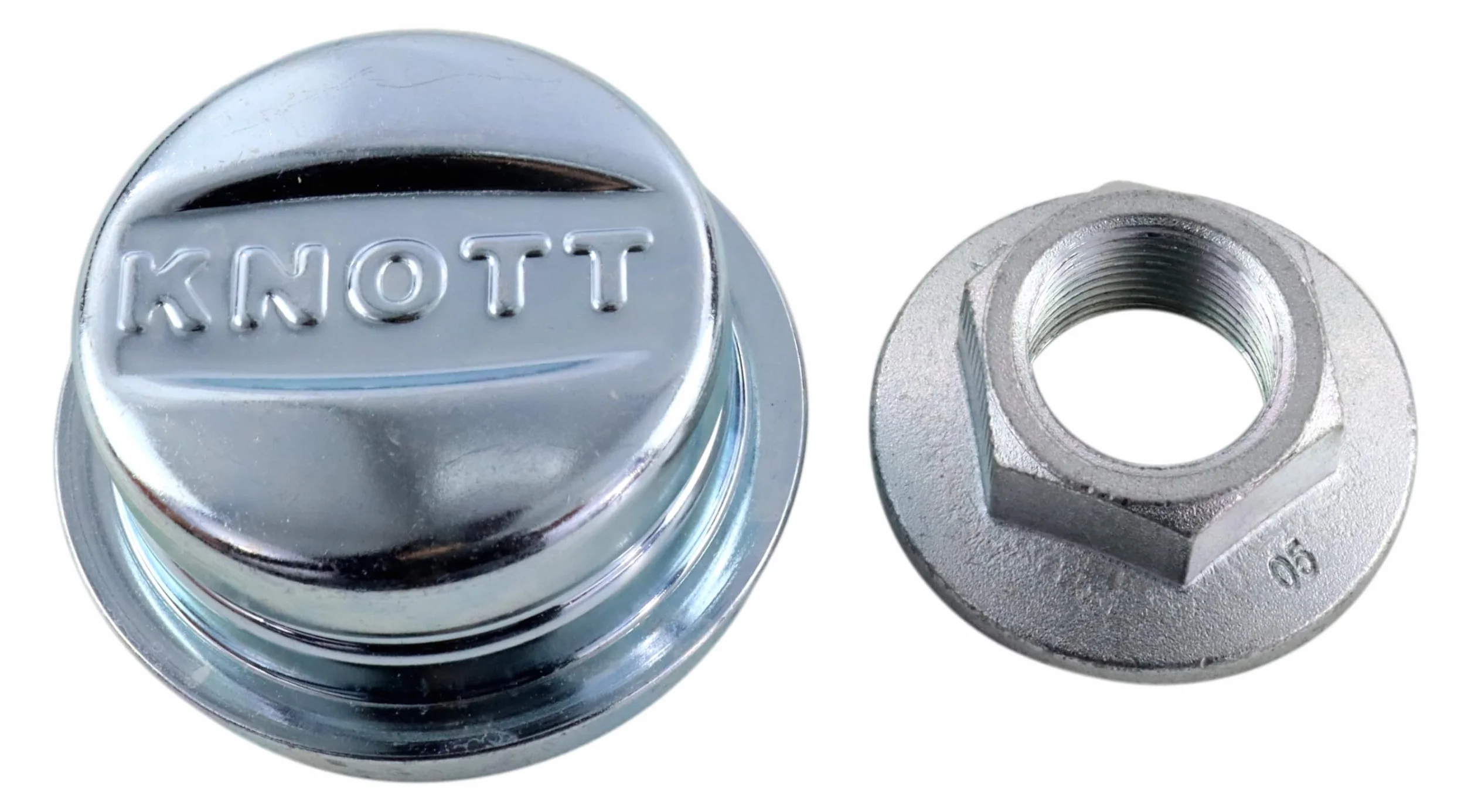 trailer parts4u Knott originale Radnabe 4x100 6A7719 cuscinetti compatti per assali anteriori VG7-L VG5-SL mozzo per rimorchio 6A7741
