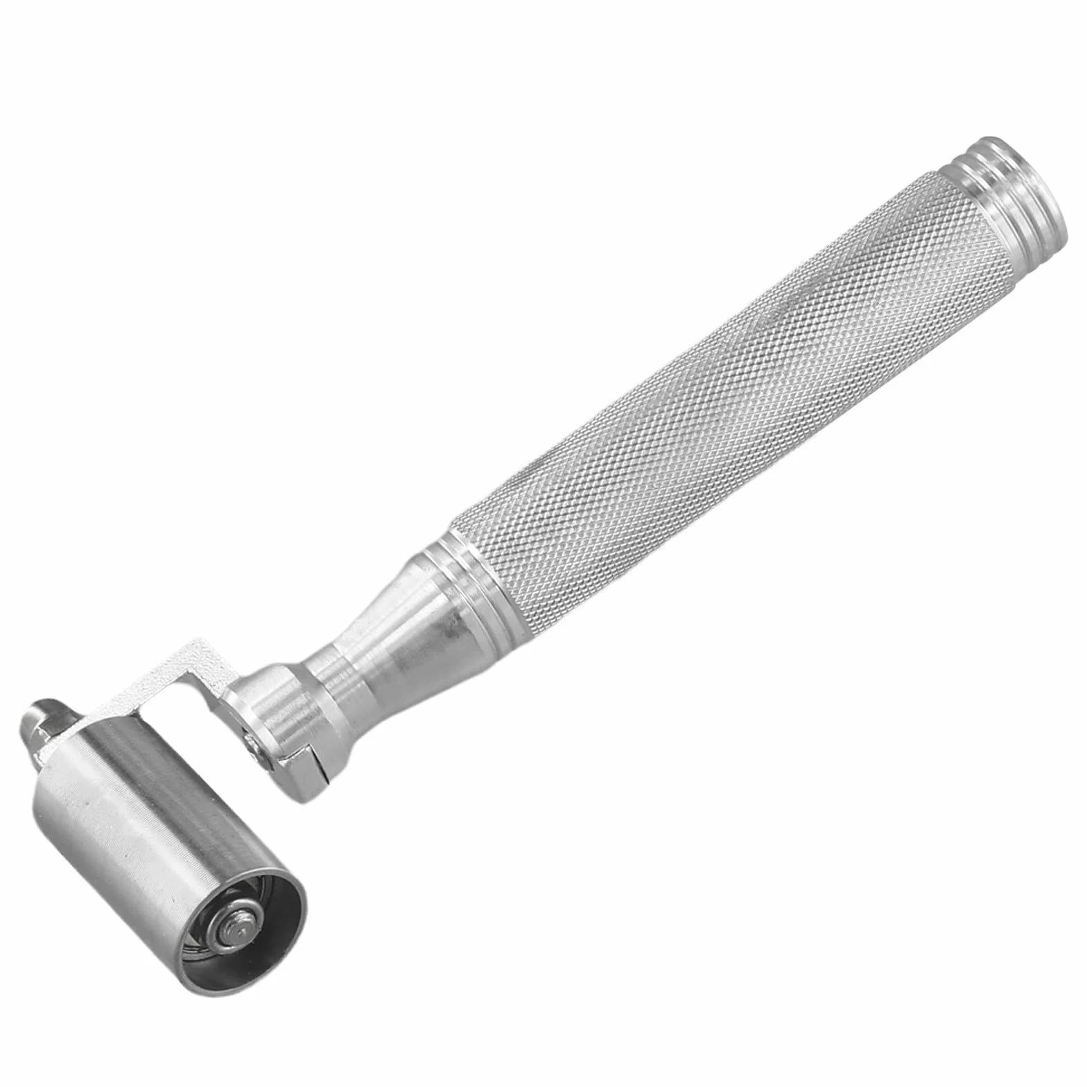 Rullo a pressione piatto in acciaio inossidabile per cuciture in PVC ordinario spesso, tessuto non tessuto, tessuto (40 mm)