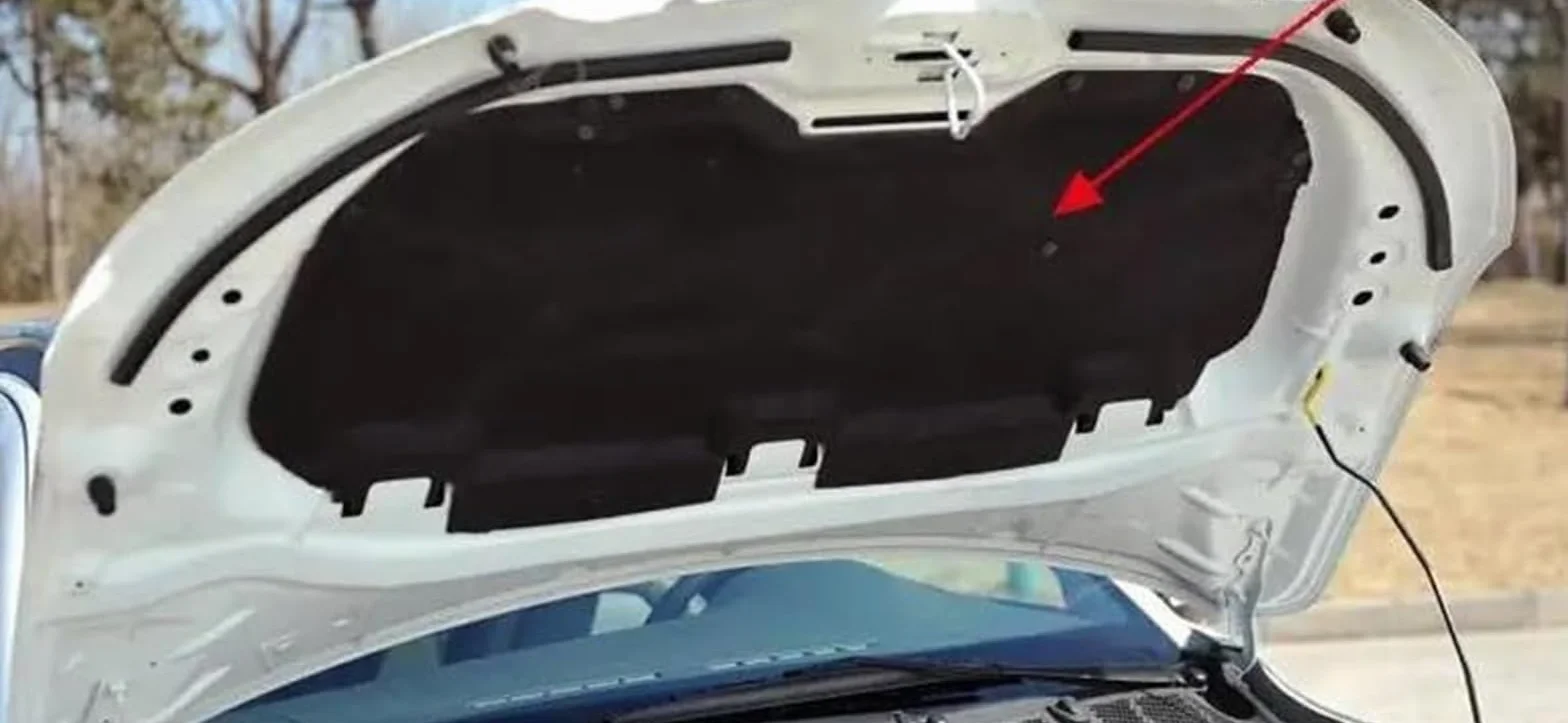 Citroen C3 2015-2019 Cofano motore isolamento acustico termico cotone insonorizzazione copertura