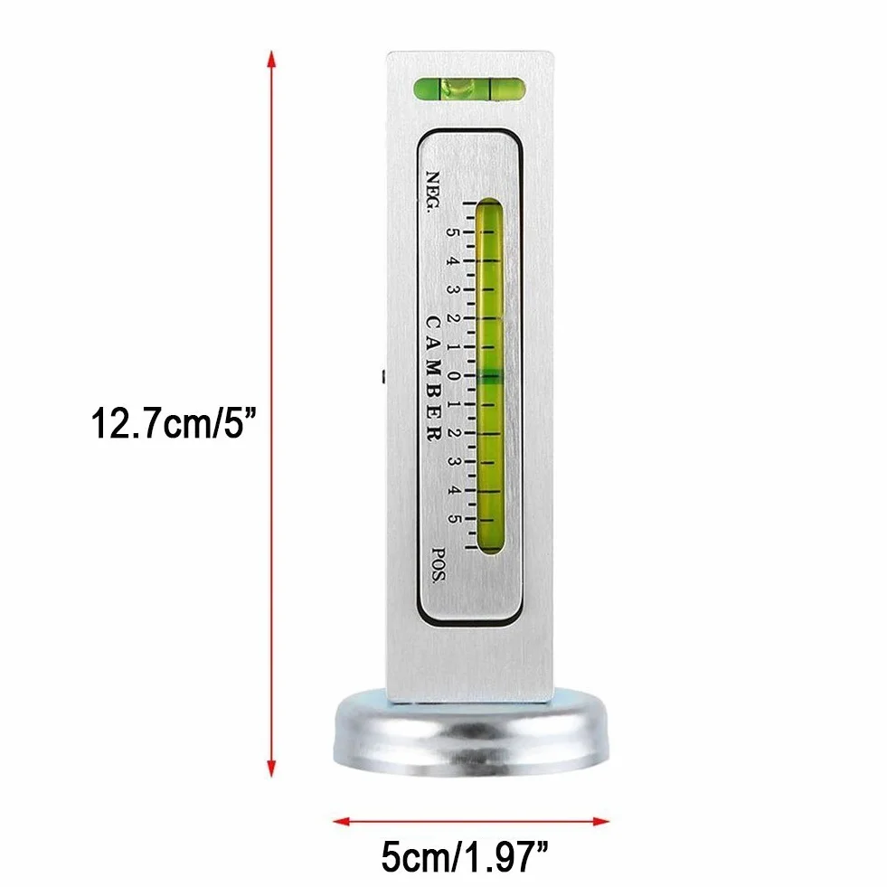 Calibro universale magnetico per auto e camion EMVANV, angolo di allineamento montante campanatura inclinazione ruota