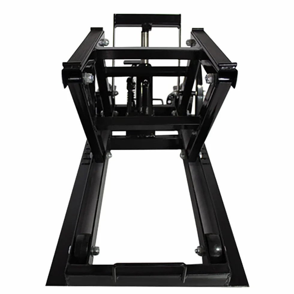 SOGI mod. SL-50 PONTE SOLLEVATORE IDRAULICO MOTO QUAD 680 Kg. TRASPORTABILE CARRELLO CAVALLETTO