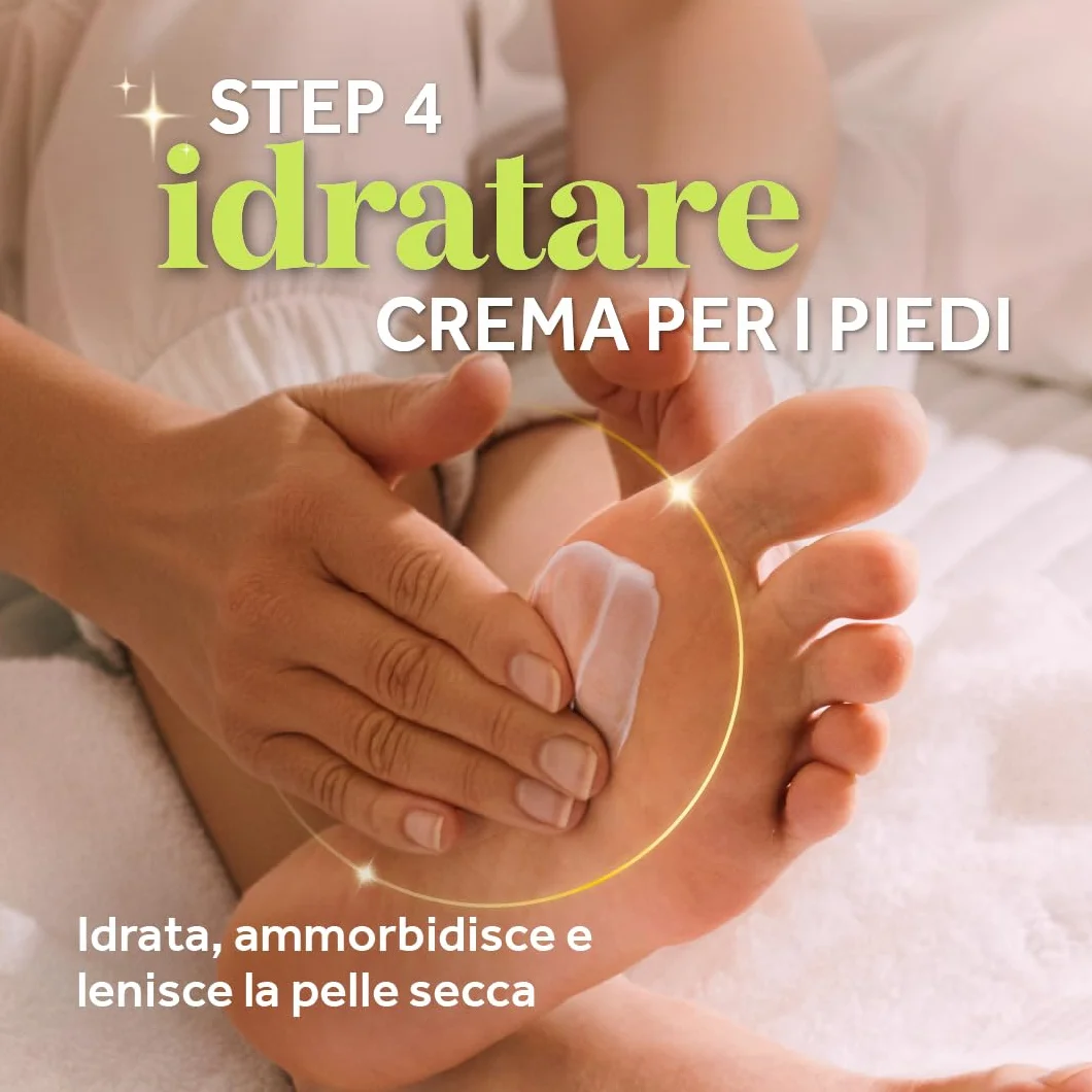 Dr. Scholl's Pedi Perfect Kit Pedicure Completo, Trattamento Piedi Secchi, Pediluvio, Pietra Pomice, Maschera e Crema idratante