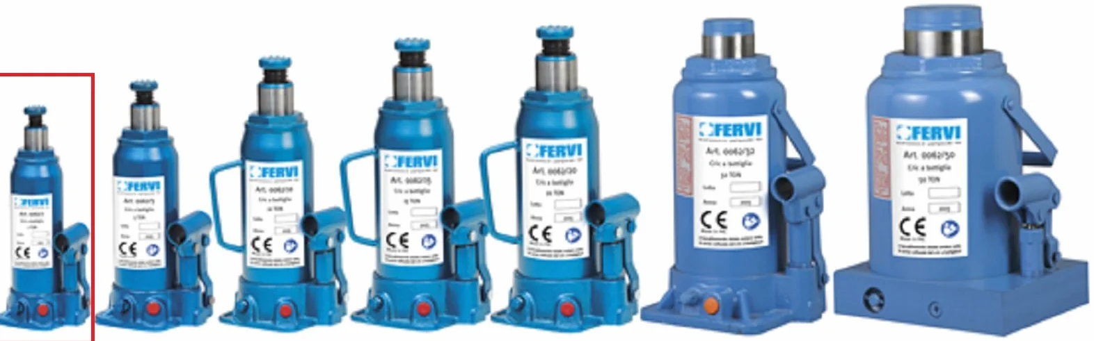 Cric idraulico a bottiglia 0062/2 Portata 2 tonnellate