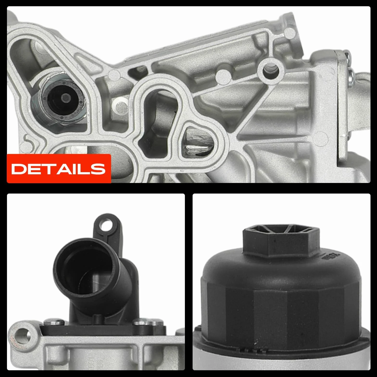 Frankberg Radiatore dell'olio Motore Alloggiamento del filtro dell'olio Diesel Compatibile con 169 312 319 Van 312 519 Punto 199