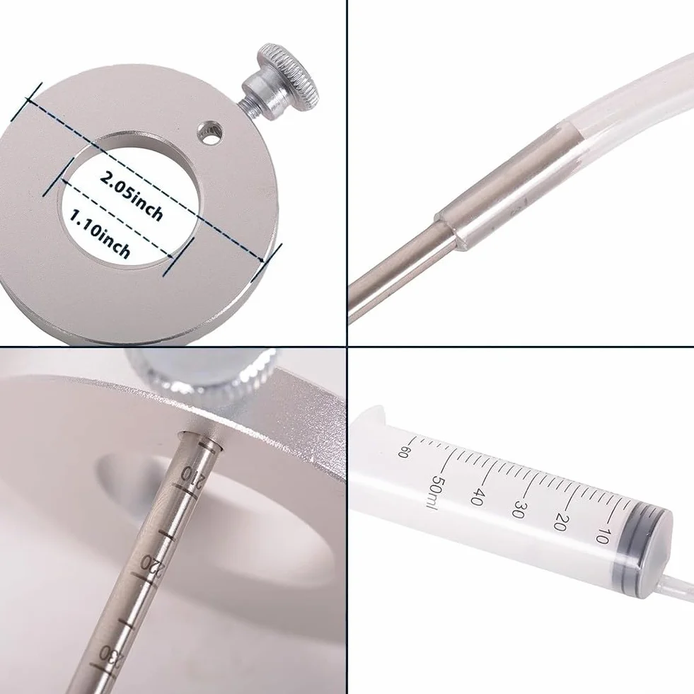 Kit manutenzione forcella moto con compressore molla, spurgo ammortizzatore e livello olio