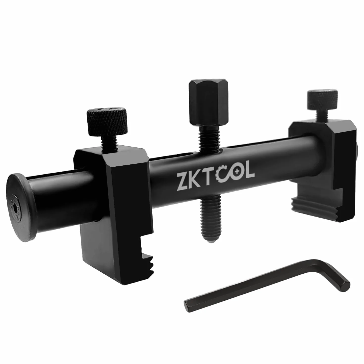 ZKTOOL Estrattore puleggia albero motore, estrattore puleggia azionamento a nervatura, estrattore albero motore regolabile, alternatori, condizionatori, pompe per acqua, 35-160MM