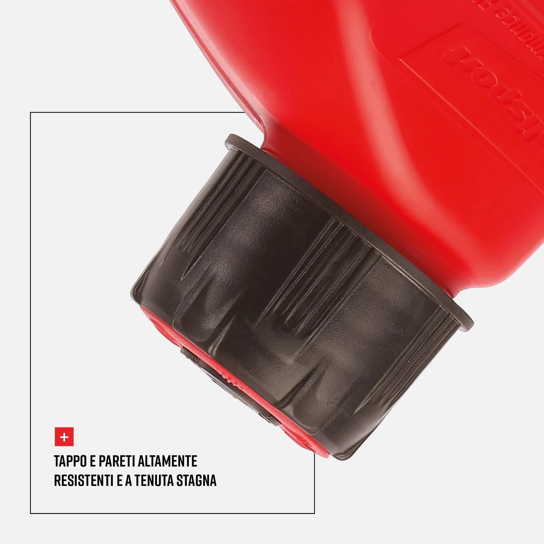 POLISPORT 8464600001 Tanica carburante 10L Rosso