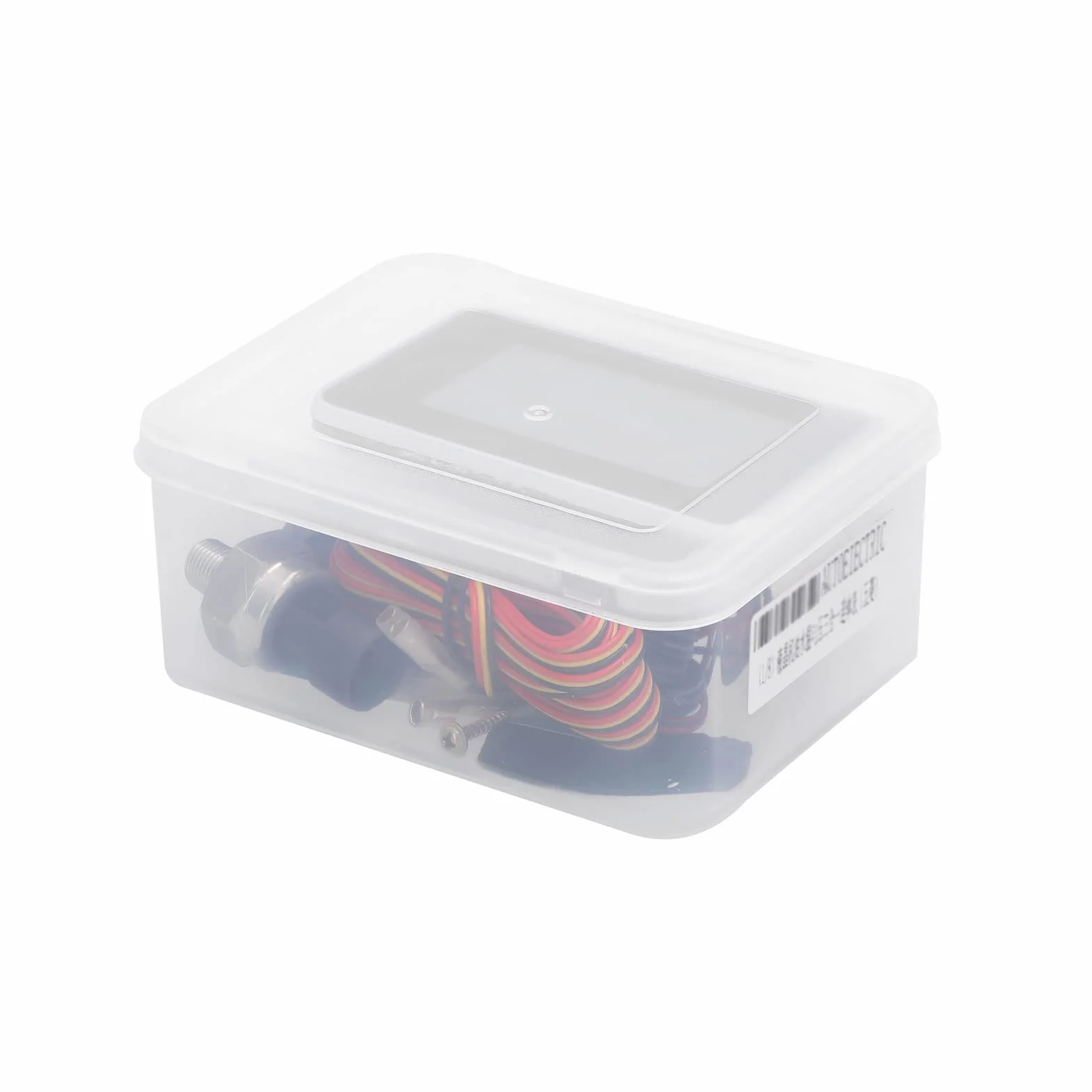 HUIOP Manometro dell'olio,Misuratore LCD per Auto 3-in-1 Misuratore di Pressione Olio Digitale Misuratore di Temperatura dell'Acqua Strumento Universale 9-36V per Camion SUV RV