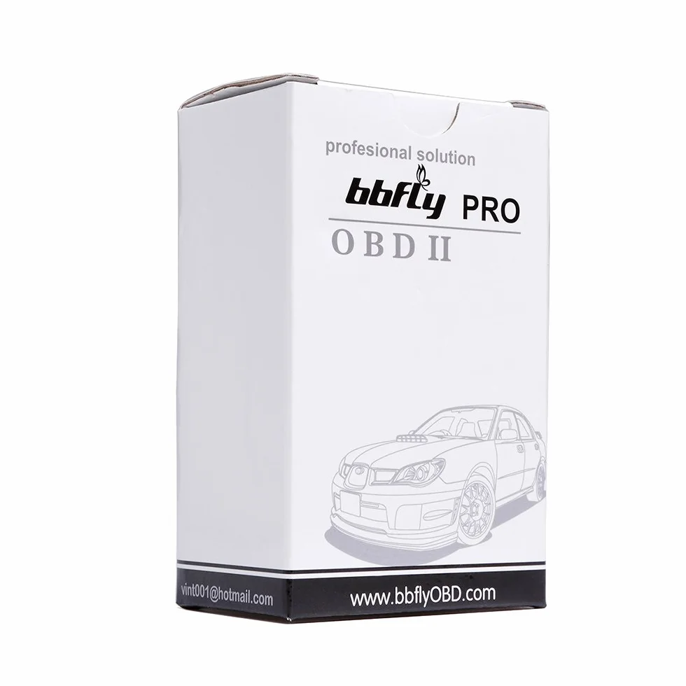 bbfly-B6 OBD II ODB2 splitter prolunga 16 pin di estensione cavo adattatore 30CM