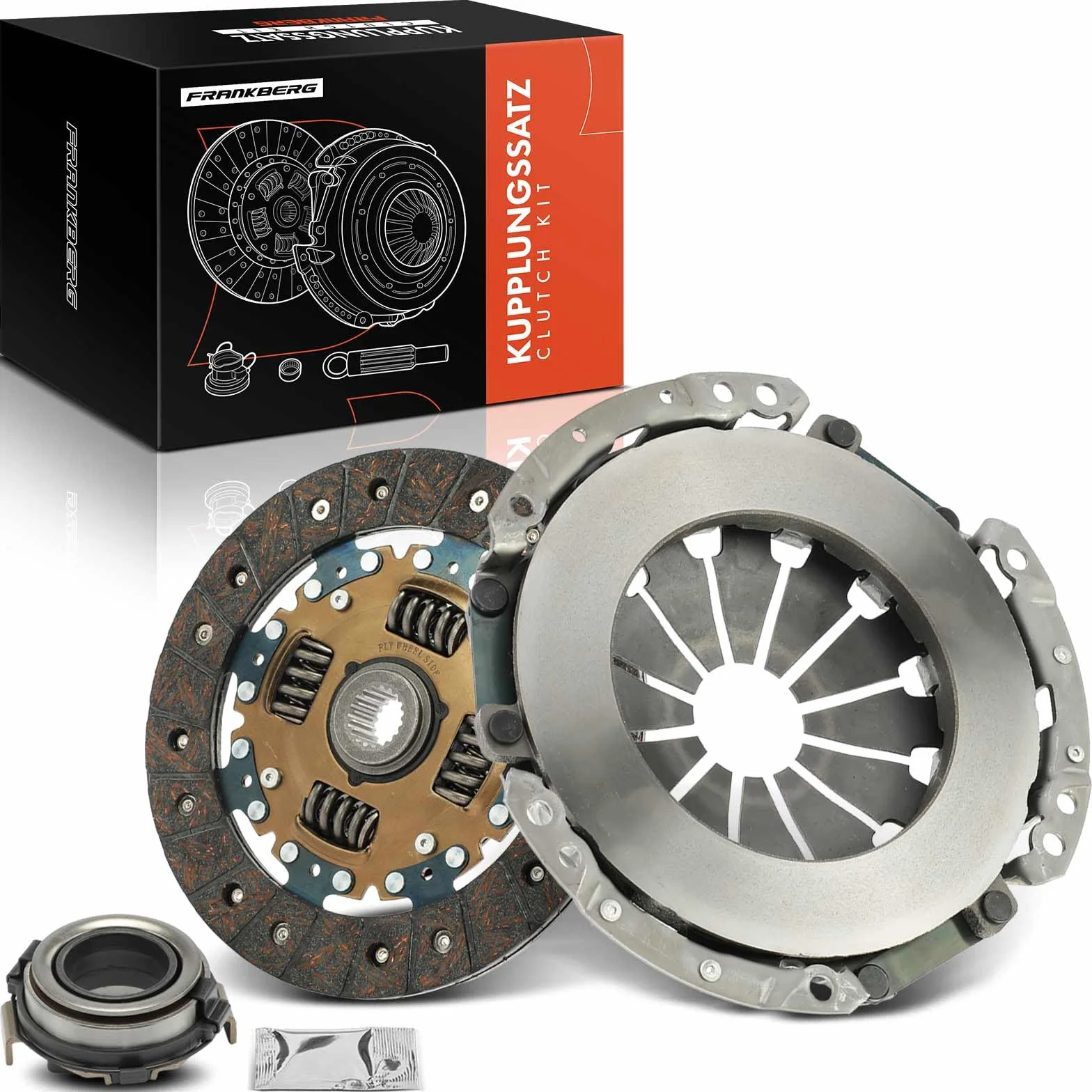 Frankberg Frizione Set frizione Compatibile con Yaris P1 1.0 1999-2005 Replace# 619300300,3160122001