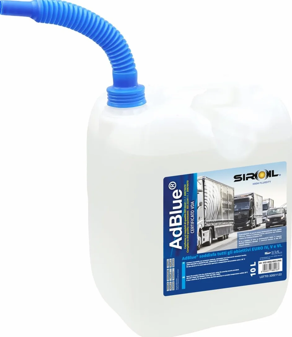 Adblue Ad Blue Urea per Motori Diesel Euro 4 5 6 Motori Scr 10 Lt