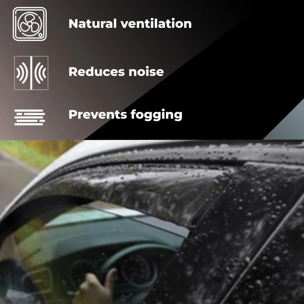 Deflettori compatibili con Dacia Jogger 2021 in avanti - Set 2 derivabrisas anteriori finestrino auto aria
