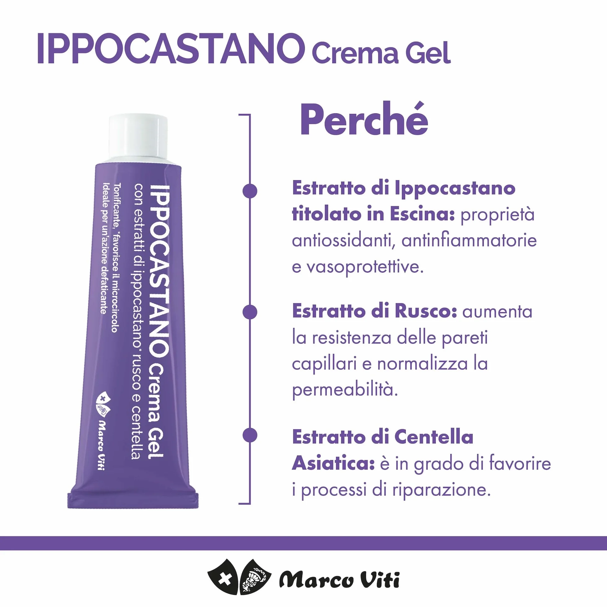 Ippocastano Crema Gel 100 ml Azione Defaticante Gambe Pesanti