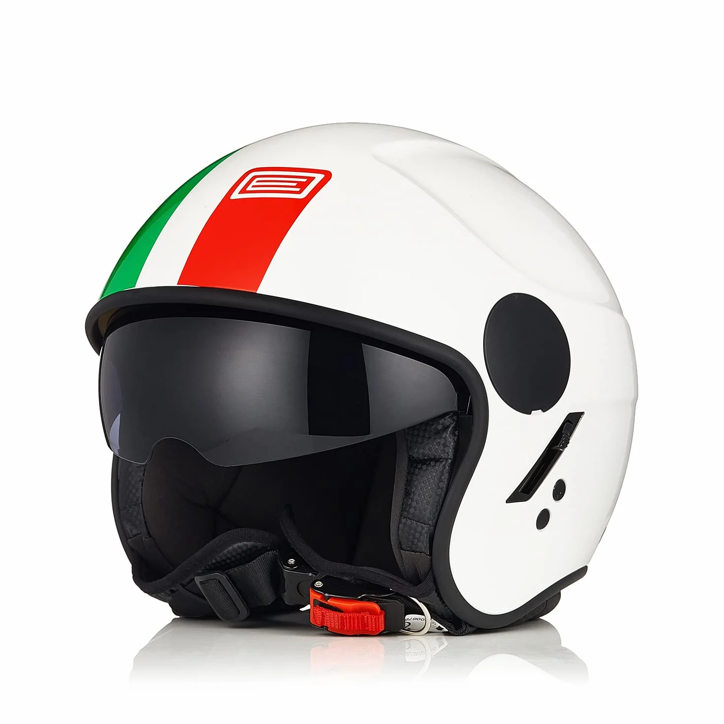 ORIGINE Casco Jet Moto Aperto Scooter Omologato ECE Visiera