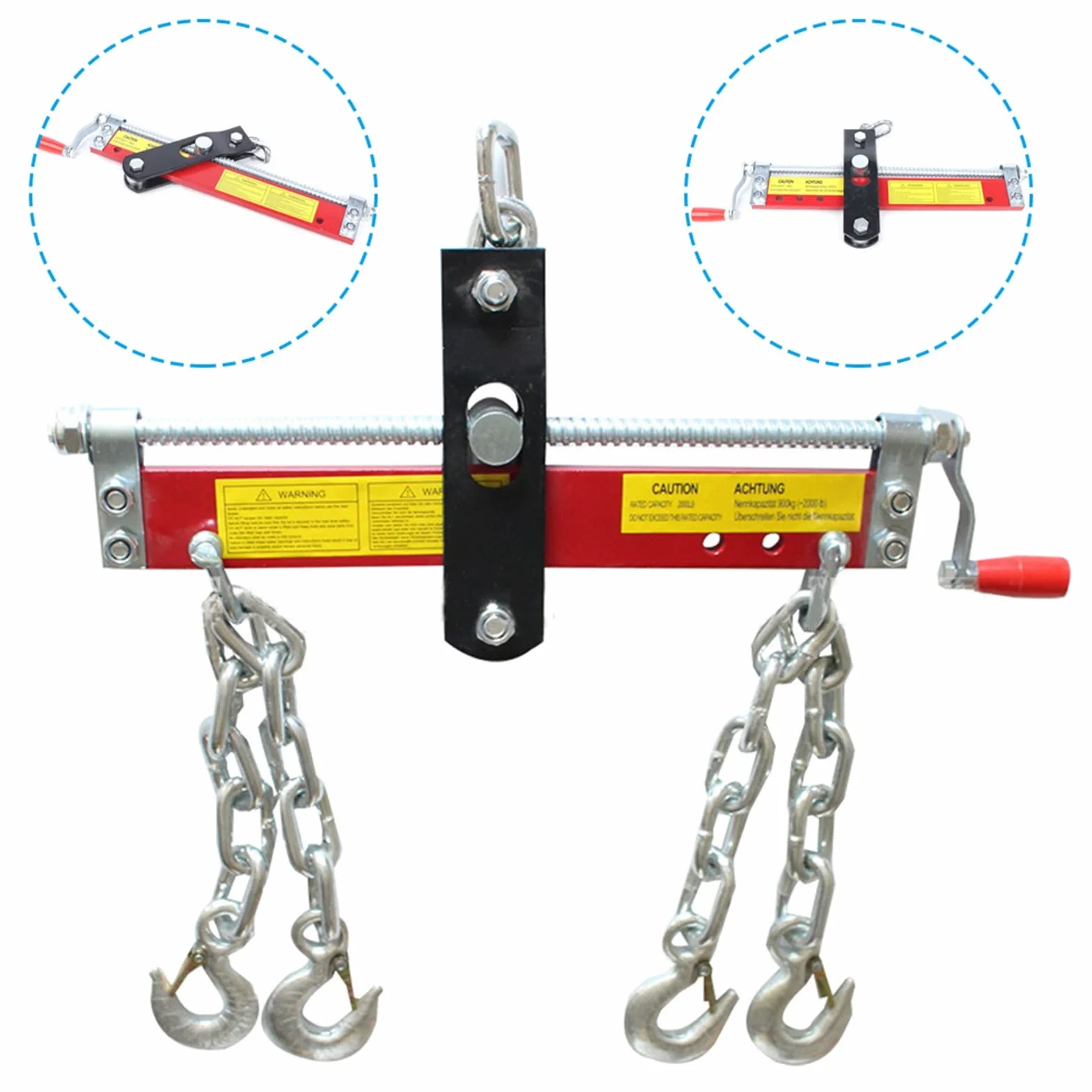 Ponte Motore, bilanciatore per Gru da Officina, 900 kg Bilanciatore Positioner, Gru a Motore della Gru dell'officina, Gru di Sollevamento Traverse Crane