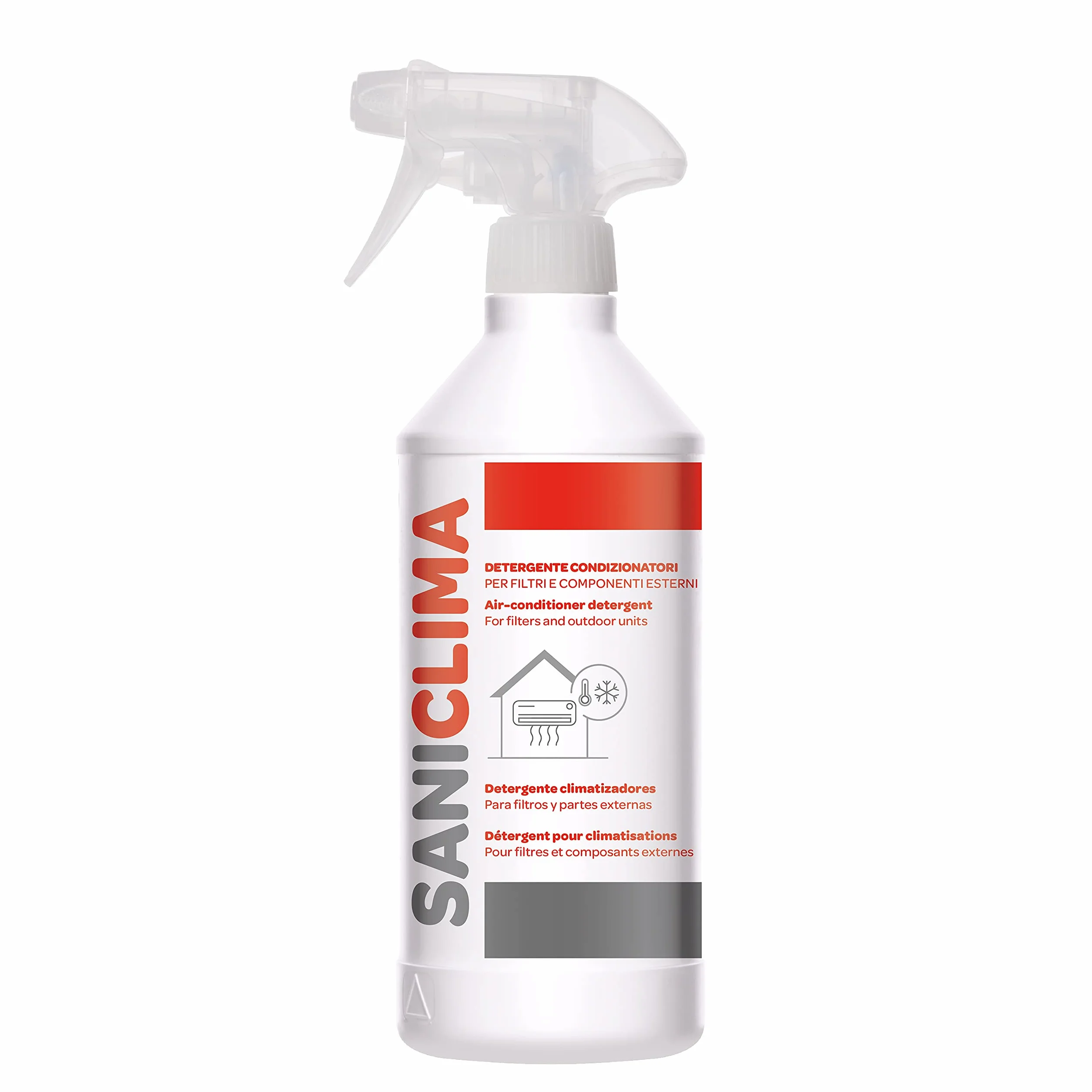 SANICLIMA Kit Sanificazione Pulizia Climatizzatori 750ml 400ml Detergente Igienizzante