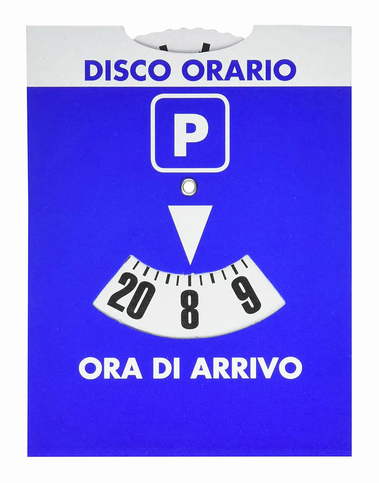Disco Orario Parcheggio Europeo Unificato 8-20 14.8 x 11.5 cm