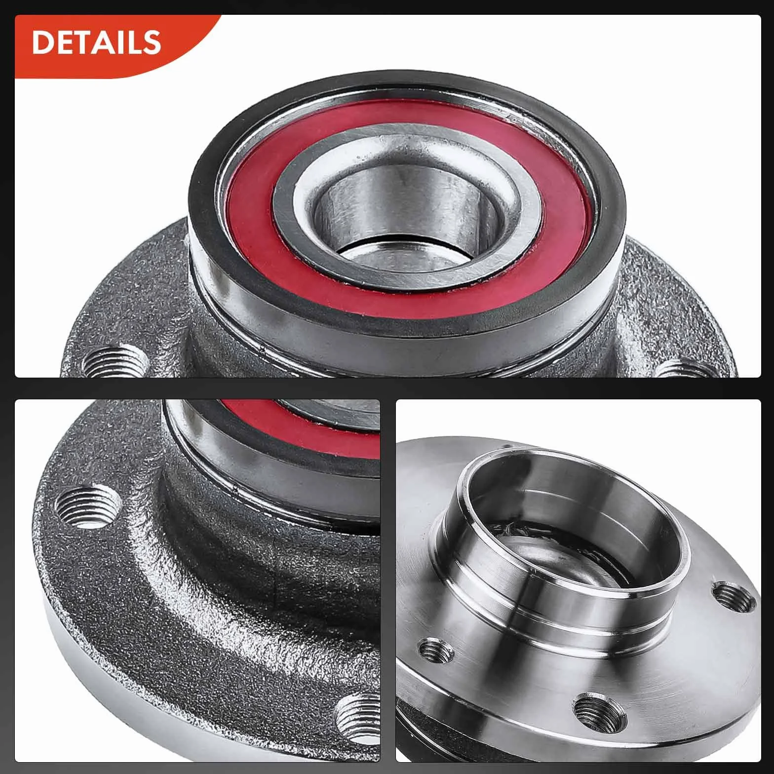 Frankberg Mozzo ruota posteriore per 145 146 Mito E-Mehari Nemo KA Delta III Lybra Musa Y Ypsilon Bipper 930 955 AA RU8 844 839 350 840A 312 843 846 1994-Oi 46512973