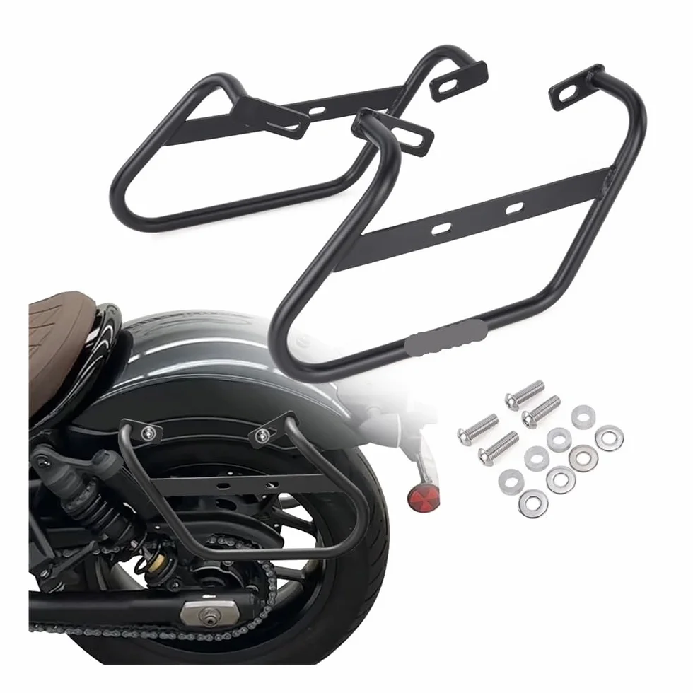 Supporto Bauletto Portapacchi Per CMX 1100 Per Rebel 2021 2022 2023 2024 2025 Moto Portapacchi Laterale Borsa Staffa Di Supporto Del