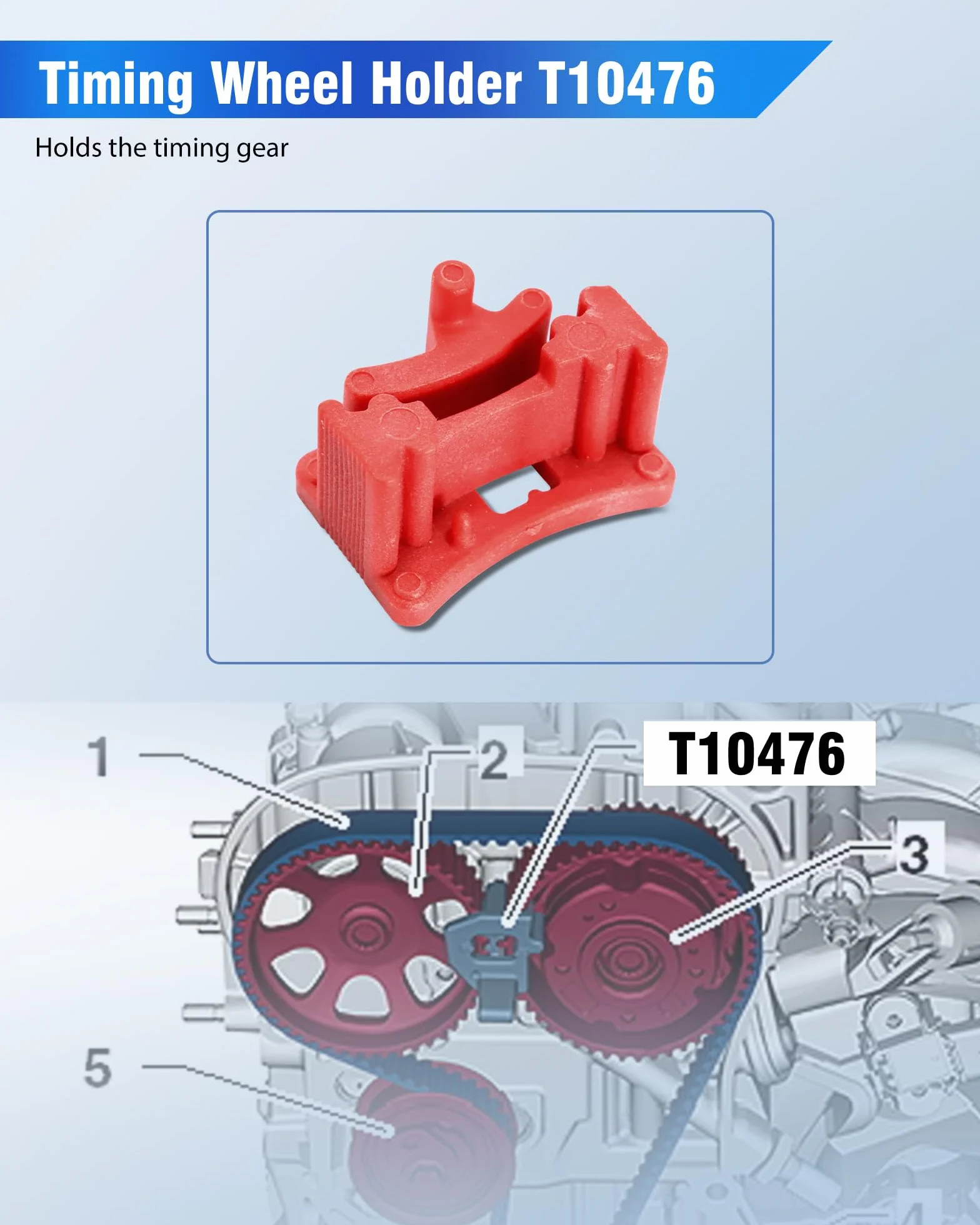 RUIZHI Kit Messa in Fase Compatibile con VAG EA211 - Albero a Camme e Gomiti Strumento di Fasatura per 1,0,1,2,1,4,1,6L | TSI FSI TFSI, per VW Jetta Skoda Seat Leon Santana Rangyi Sprint Bora