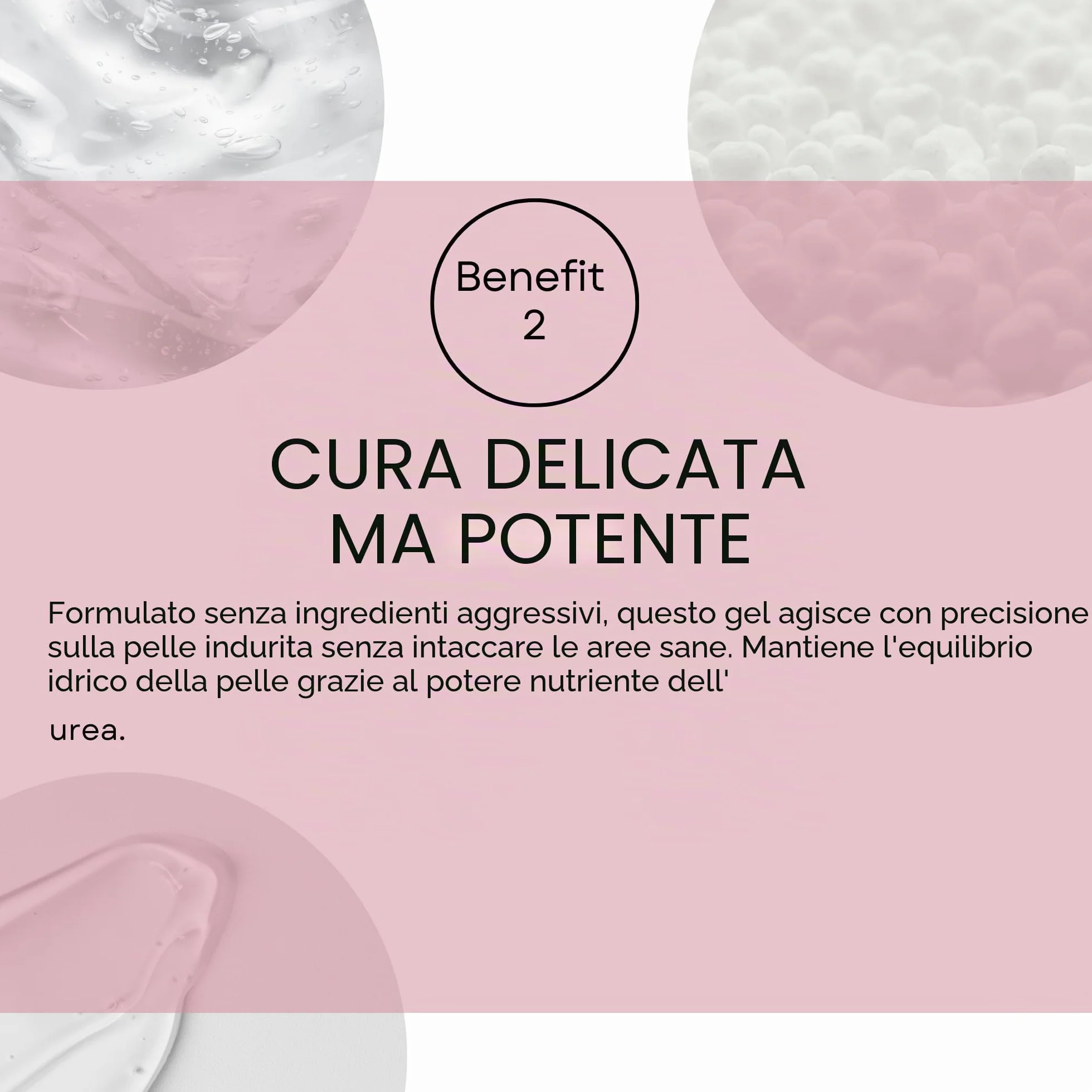Gel professionale per pedicure con urea 250 ml per calli e unghie incarnite