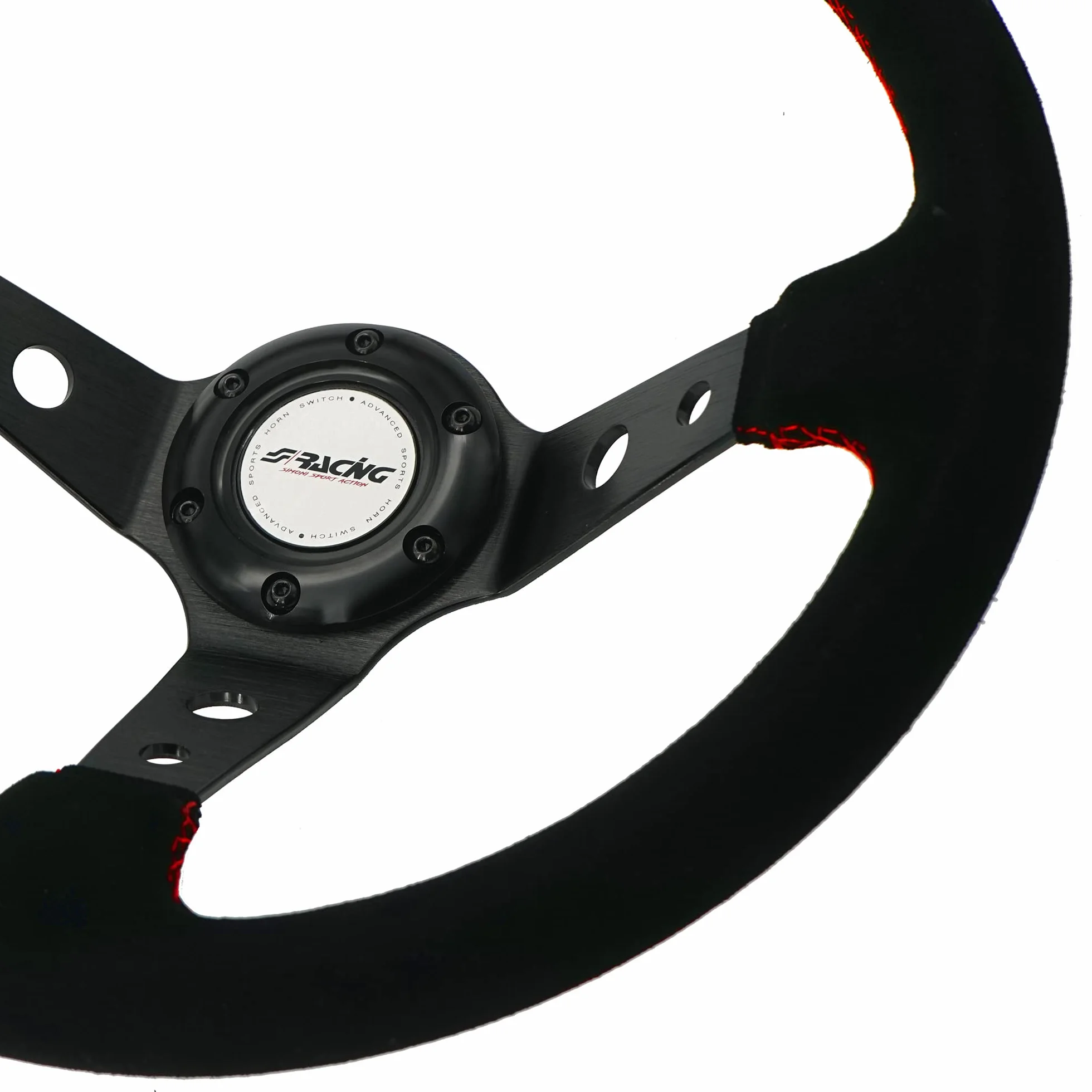 Simoni Racing PIT Volante Sportivo Pitlane Universale Nero