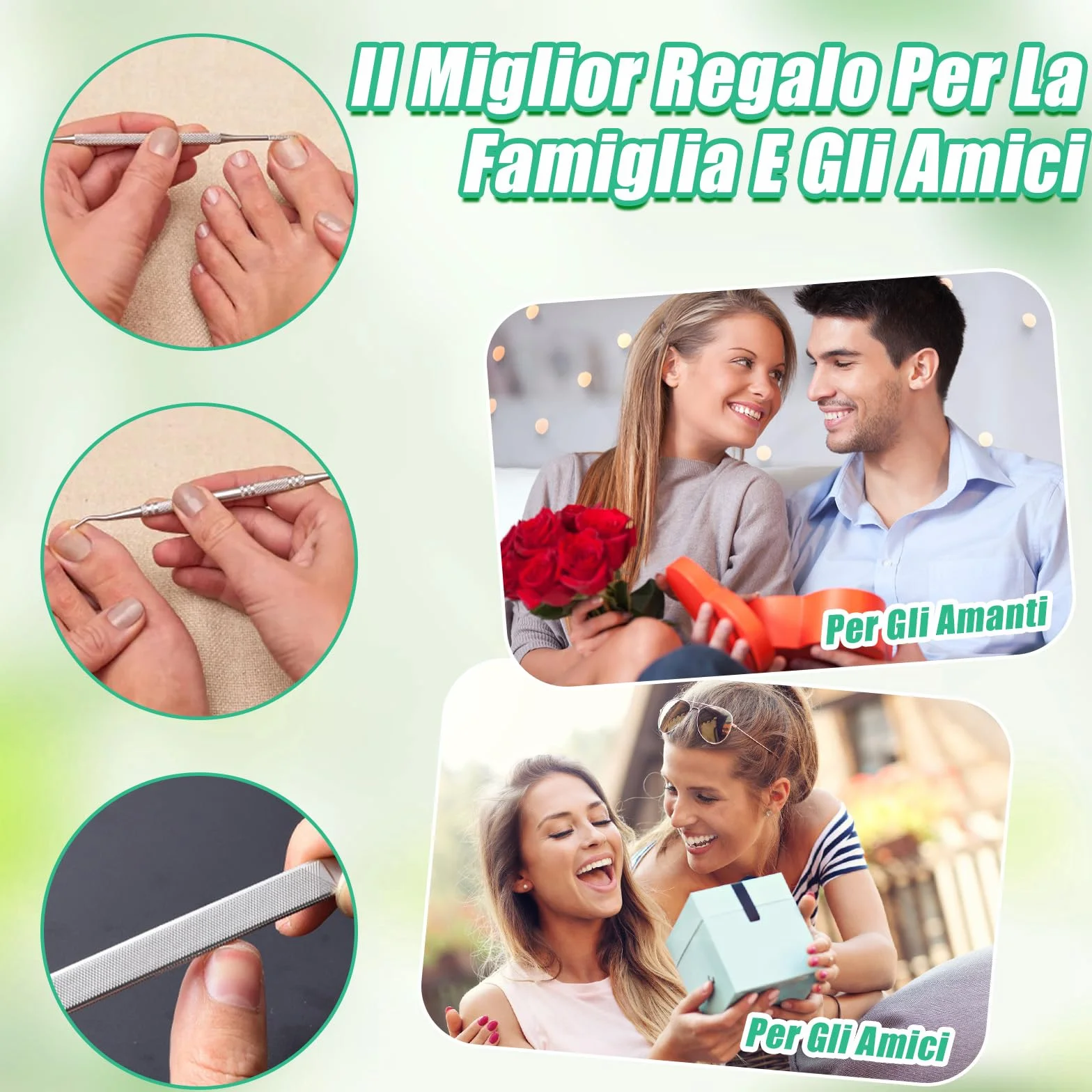 Scettar Set Bisturi per Pedicure Professionale 9 Pezzi - Rimozione Calli Duroni Pelle Morta Cuticole