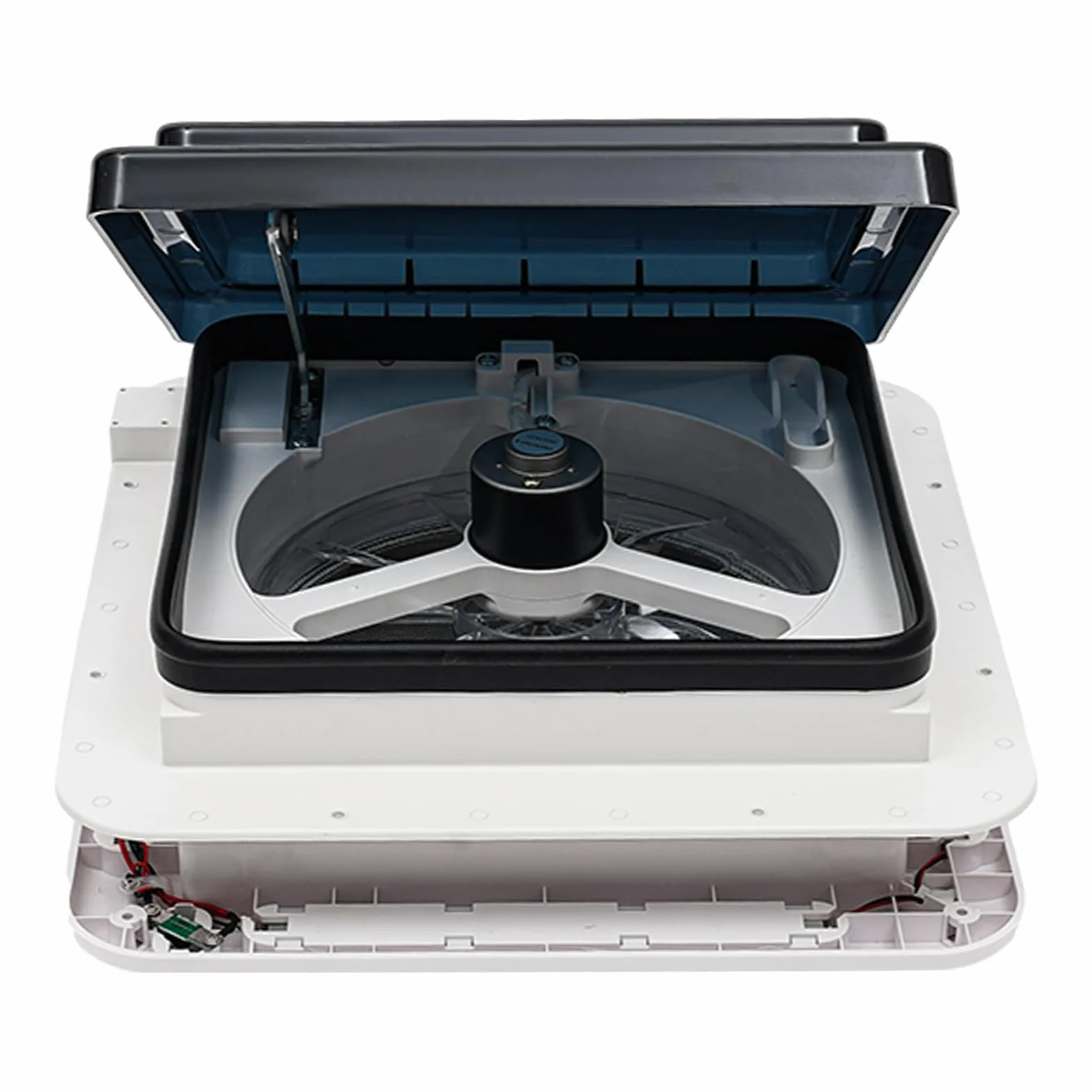 Ventilatore da tetto per camper con luce LED 12V 20-65 dB universale