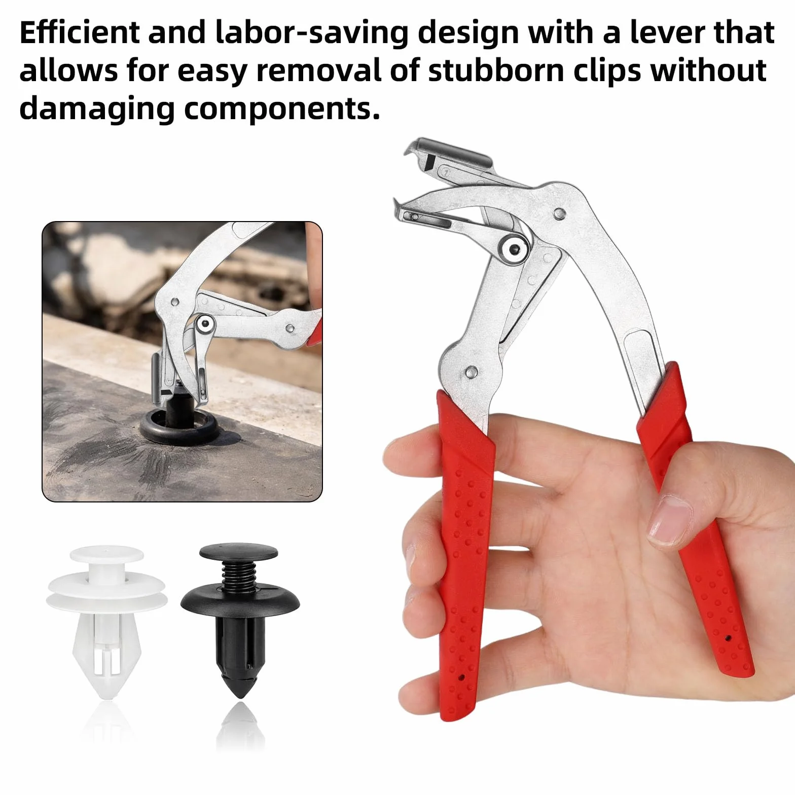 Pinze Clip Auto Rimozione Pannelli Strumento Smontaggio Fibbie Rivetti