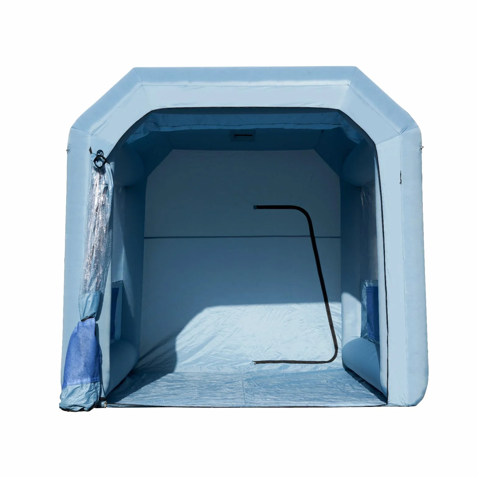 VEVOR Cabina di Verniciatura Gonfiabile, Tenda di Verniciatura Gonfiabile Portatile Potente Ventilatore, Sistema di Filtro dell'Aria, Verniciatura per Auto Veicoli e Mobili 4 x 3 x 2,75 m, 750 W