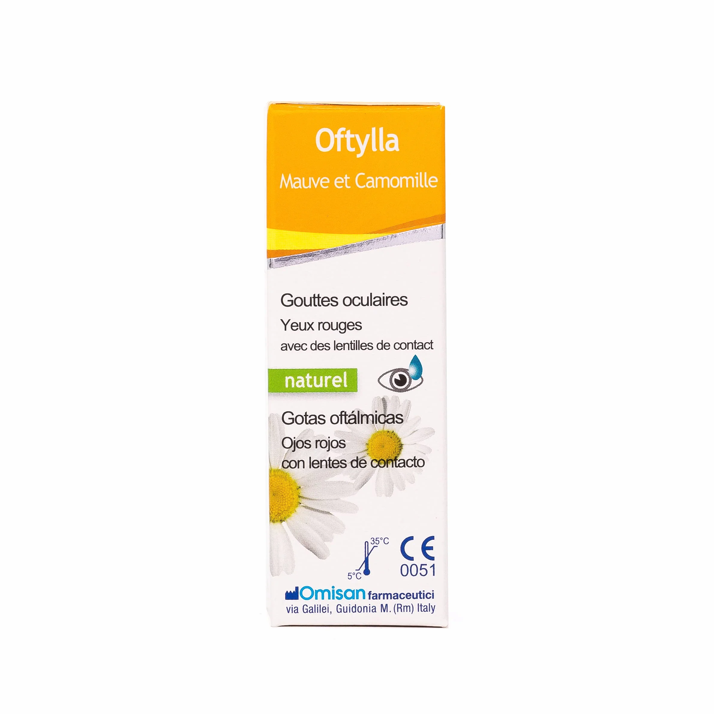 Oftylla Gocce oculari Camomilla Malva 15 ml