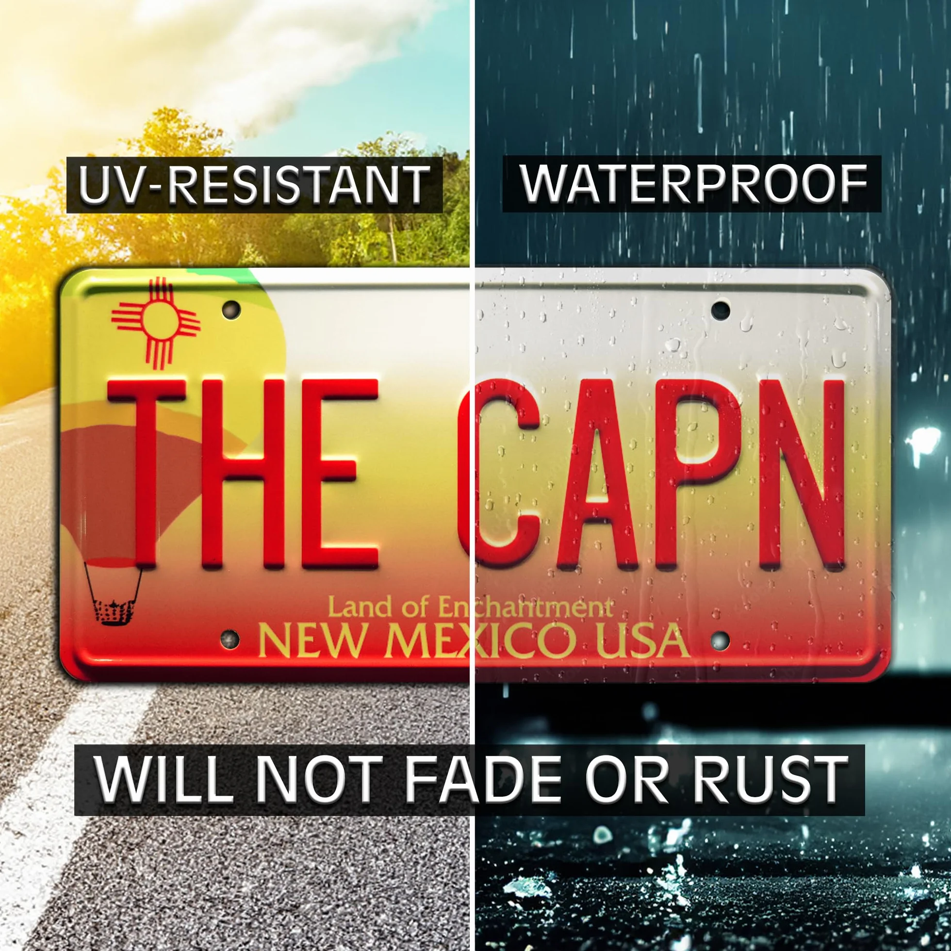 Breaking Bad | THE CAPN + LWYRUP | Metal Stamped License Plates