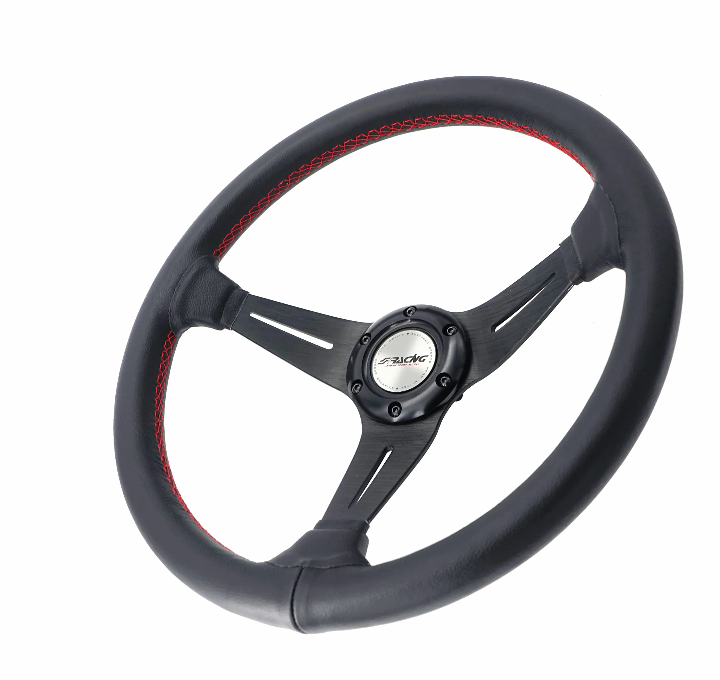 Simoni Racing CLASS Volante in Vera Pelle Nero