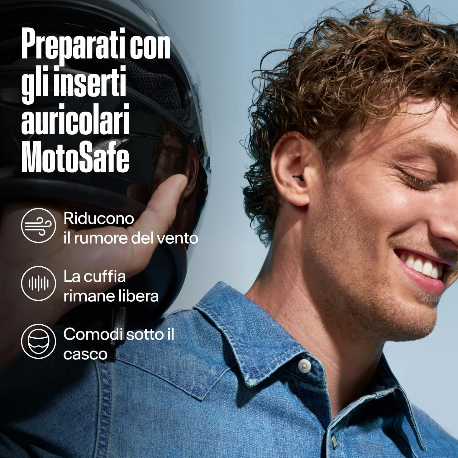 Alpine MotoSafe Tour Tappi per Orecchie da Gara ed Escursioni – Riutilizzabili