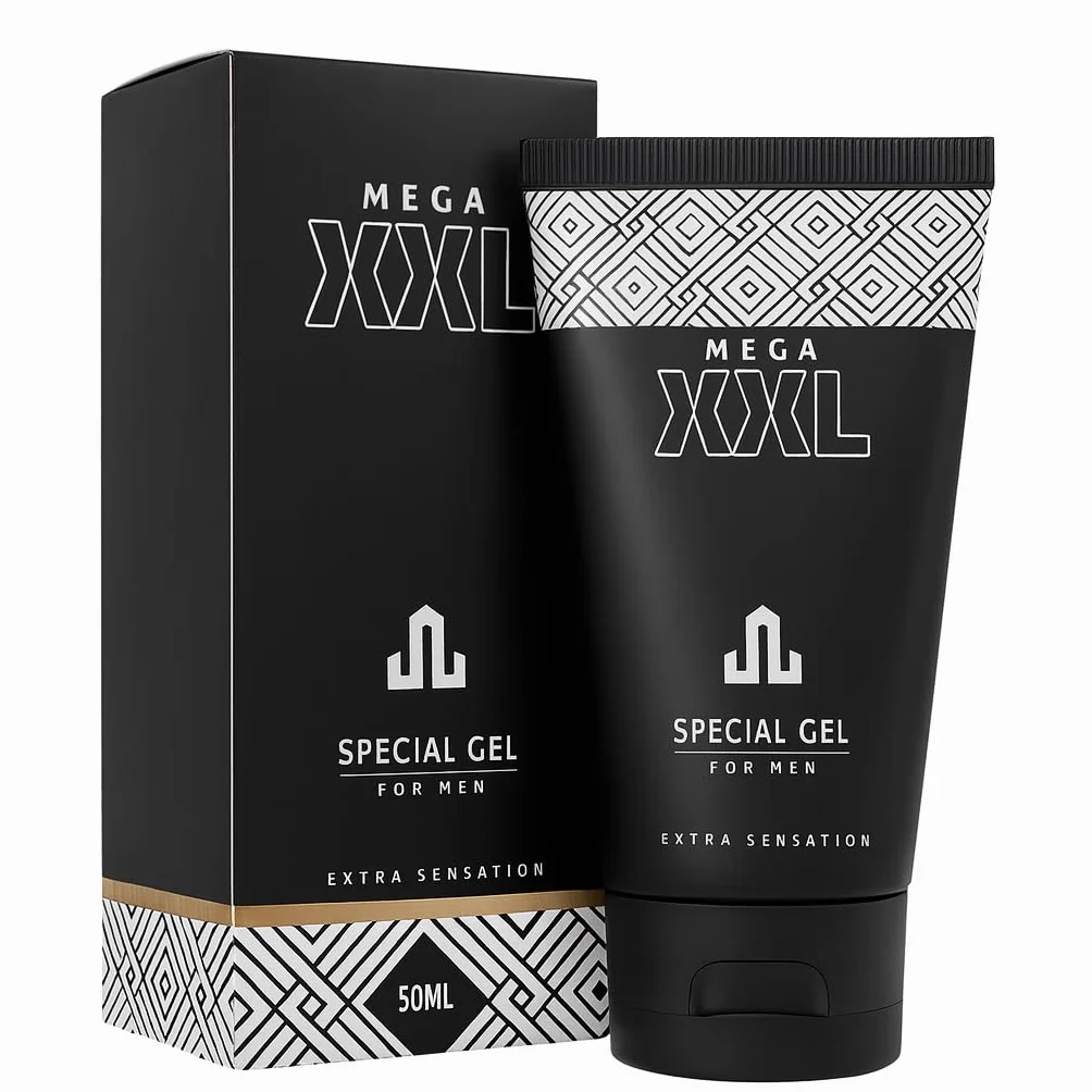MEGA XXL Penis Gel 50 ml crema ingrandimento pene allungare più spesso lunghezza circonferenza stabilità cura intima uomini
