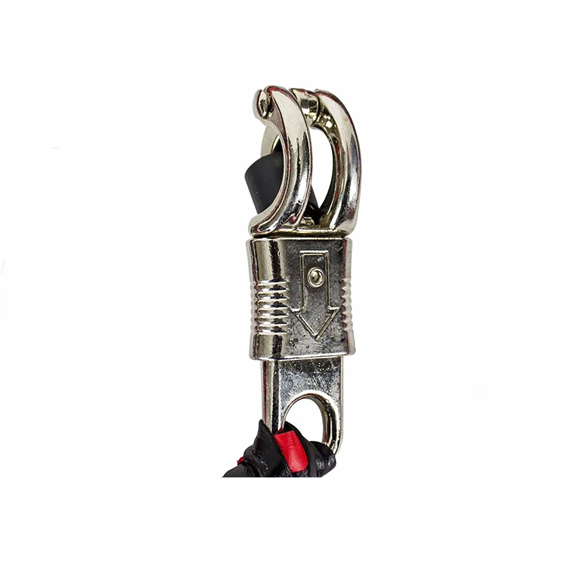 Dream Apparel 42" Leather Motorcycle Get Back Whip Fringed Biker Handlebar Whip Black Red