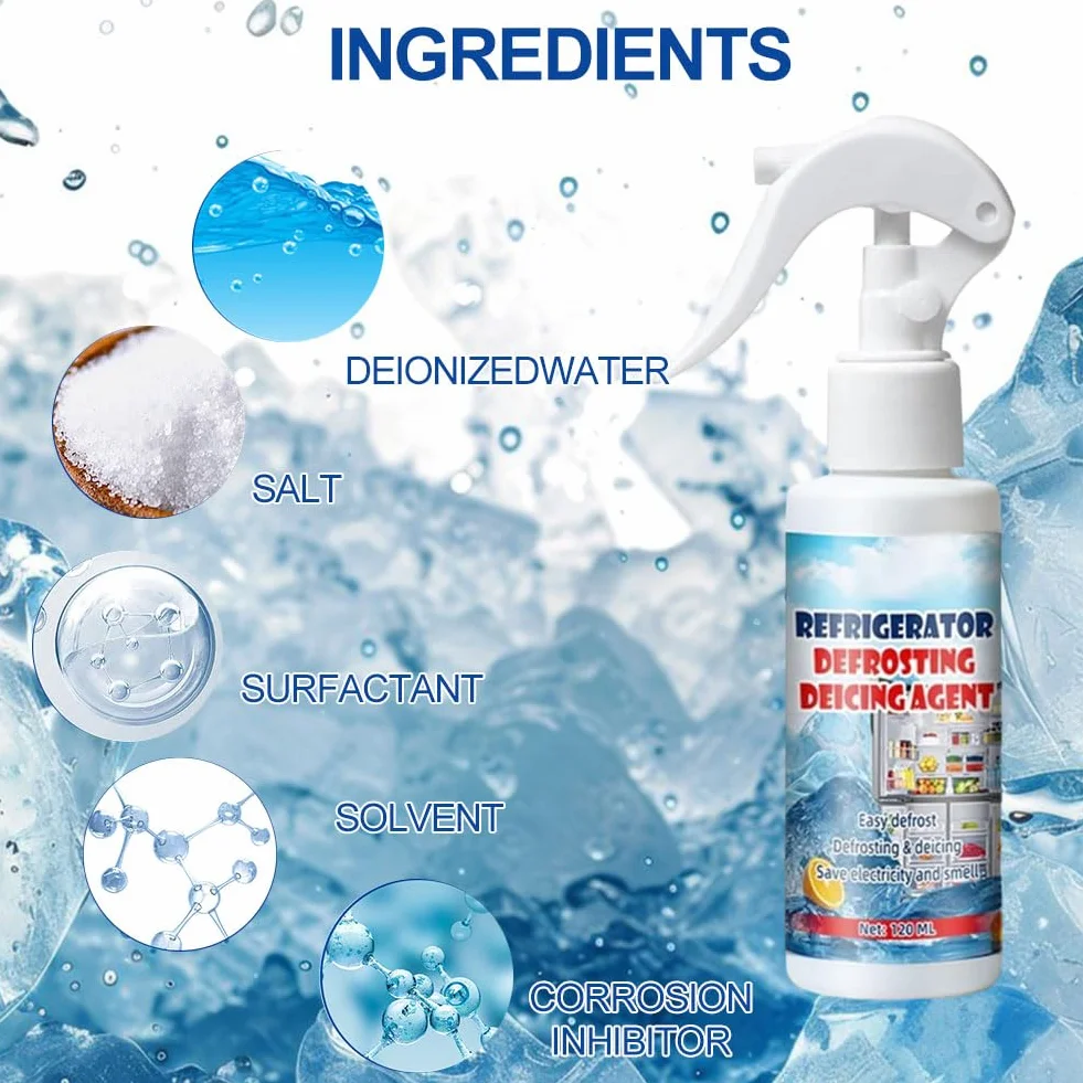 Detergente spray per frigorifero sbrinamento 120 ml