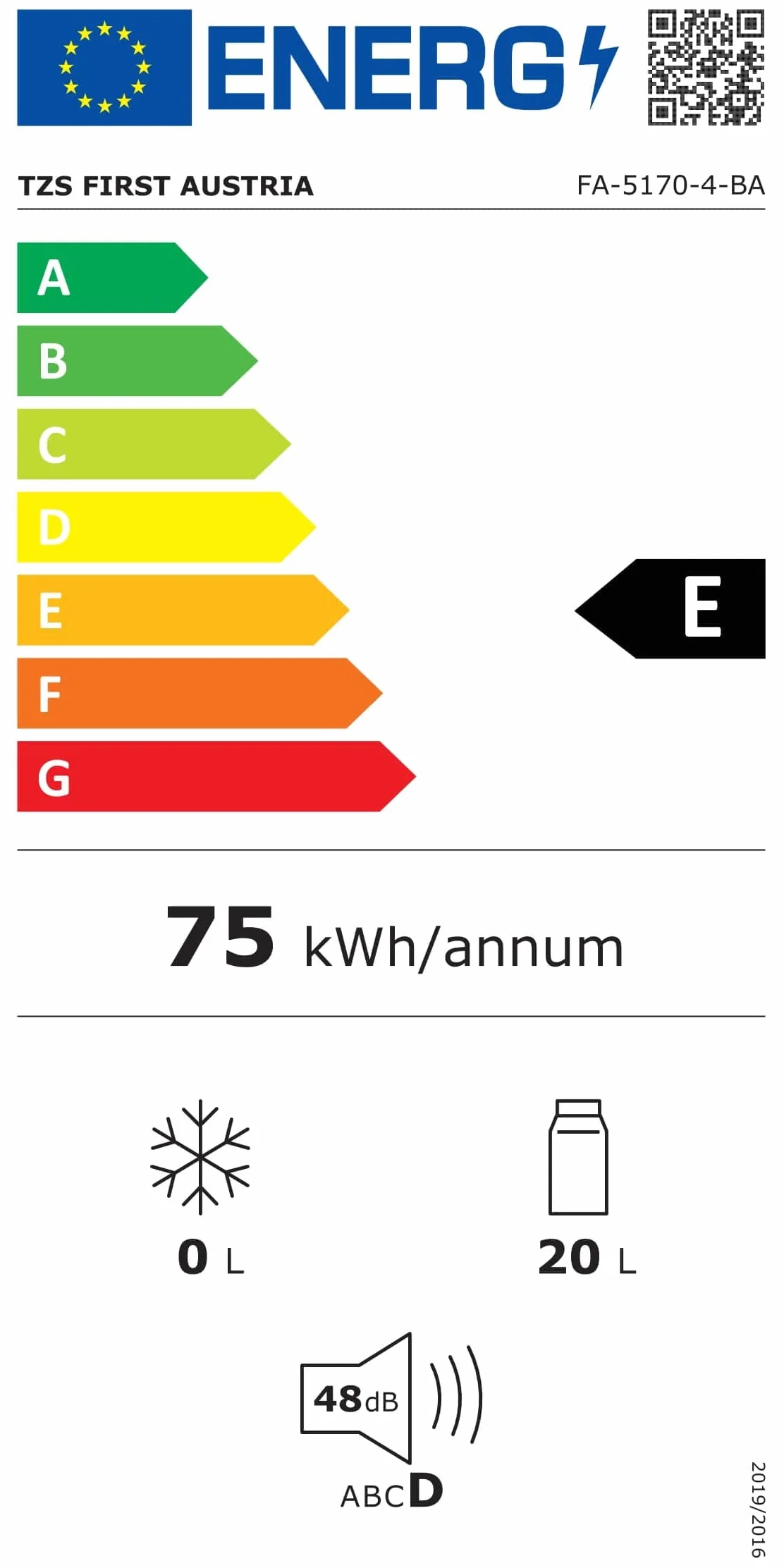 TZS First Austria Frigorifero portatile 24L 12V 230V termoelettrico raffredda riscalda Coolbox Nero