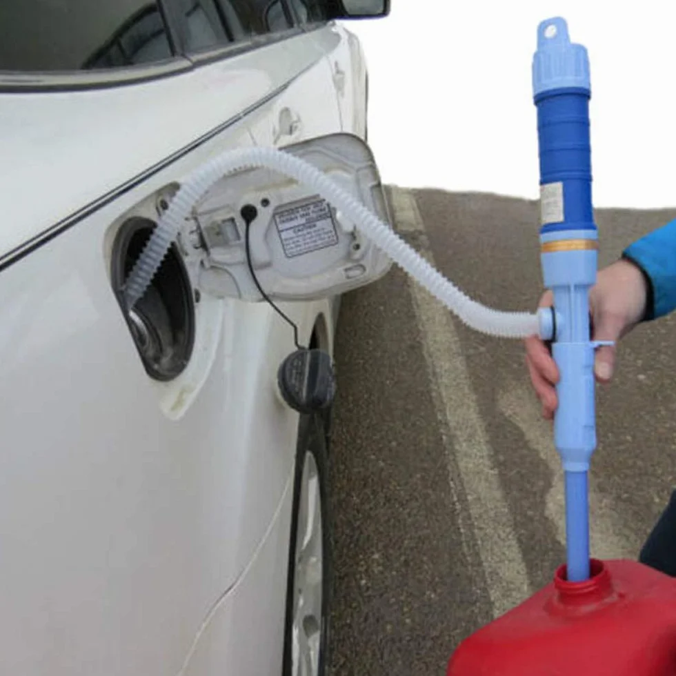 Pompa per liquidi elettrica, a Batteria, Pompa Automatica di aspirazione dell'olio, Pompa dell'Acqua, Pompa per sifoni Portatile all'Aria Aperta, Pompa di aspirazione