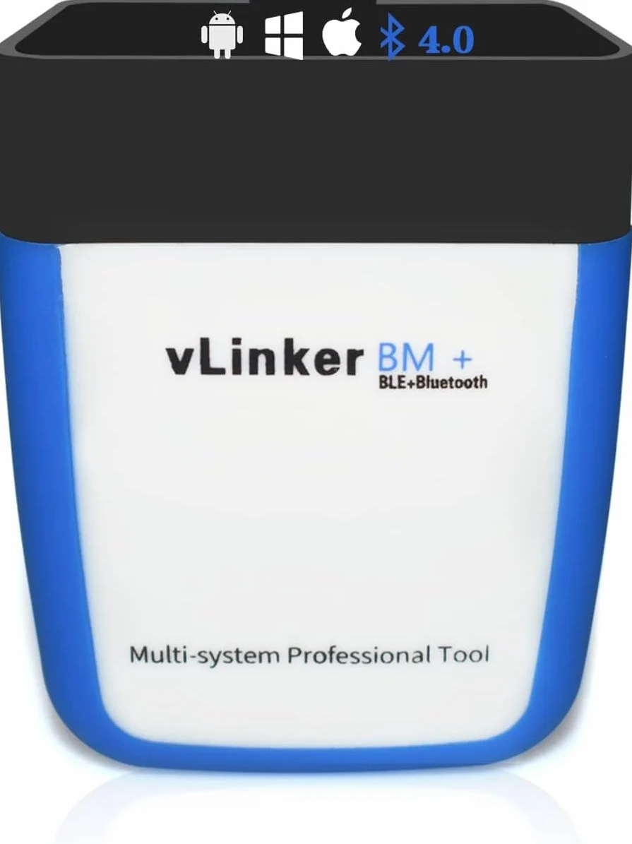 vLinker BM+ OBD2 Bluetooth Diagnostic Scan Tool per Auto OBDII iOS Android Windows BimmerCode