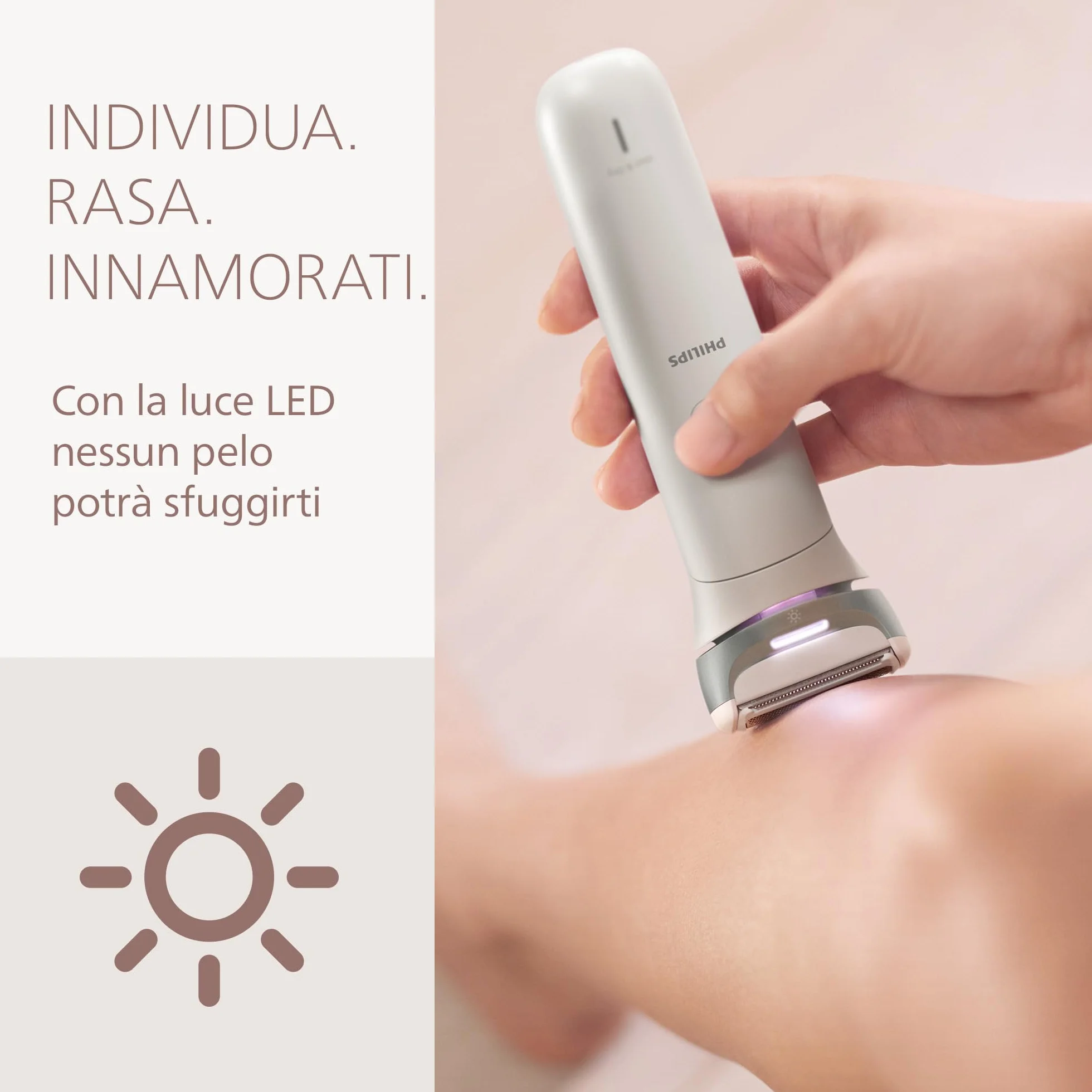 Philips Serie 8000 Rasoio Senza Filo Wet & Dry 3 Lame Testina Flessibile BRL159/00