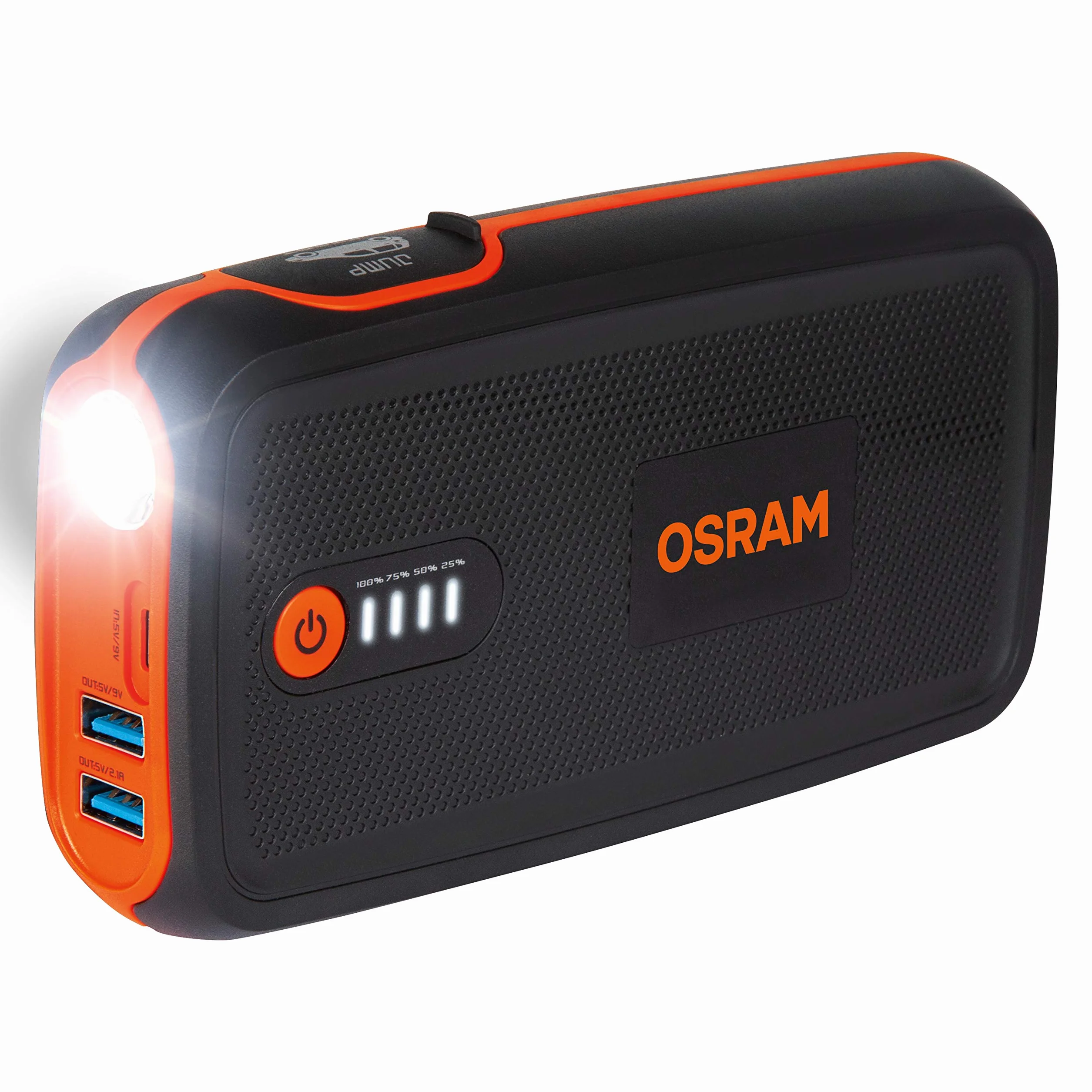OSRAM BATTERYstart 300, avviatore al Litio da 13.000 mAh per Veicoli con Motore a Benzina Fino a 6l e Motore Diesel da 3l