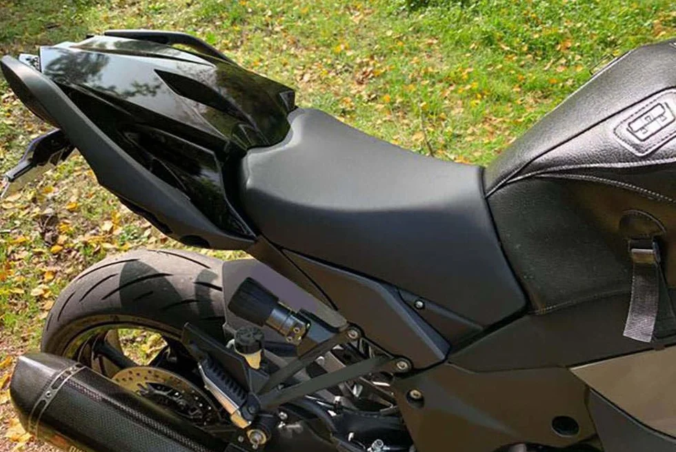 avdb-moto Unghia Monoposto/Cover Sella Passeggero Nero Compatibile con KAWASAKI NINJA 1000 SX 1000SX ZXT02K 2020-2022