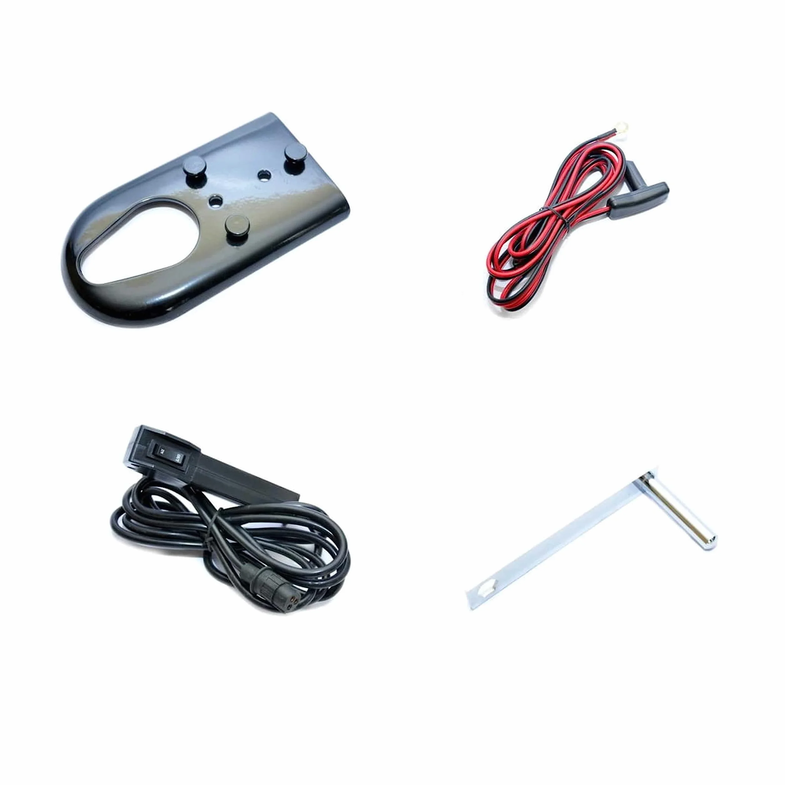 Verricello Elettrico Portatile 12V 5000 lbs 2267 kg Cavo Acciaio 9m DRAGON WINCH ATV UTV