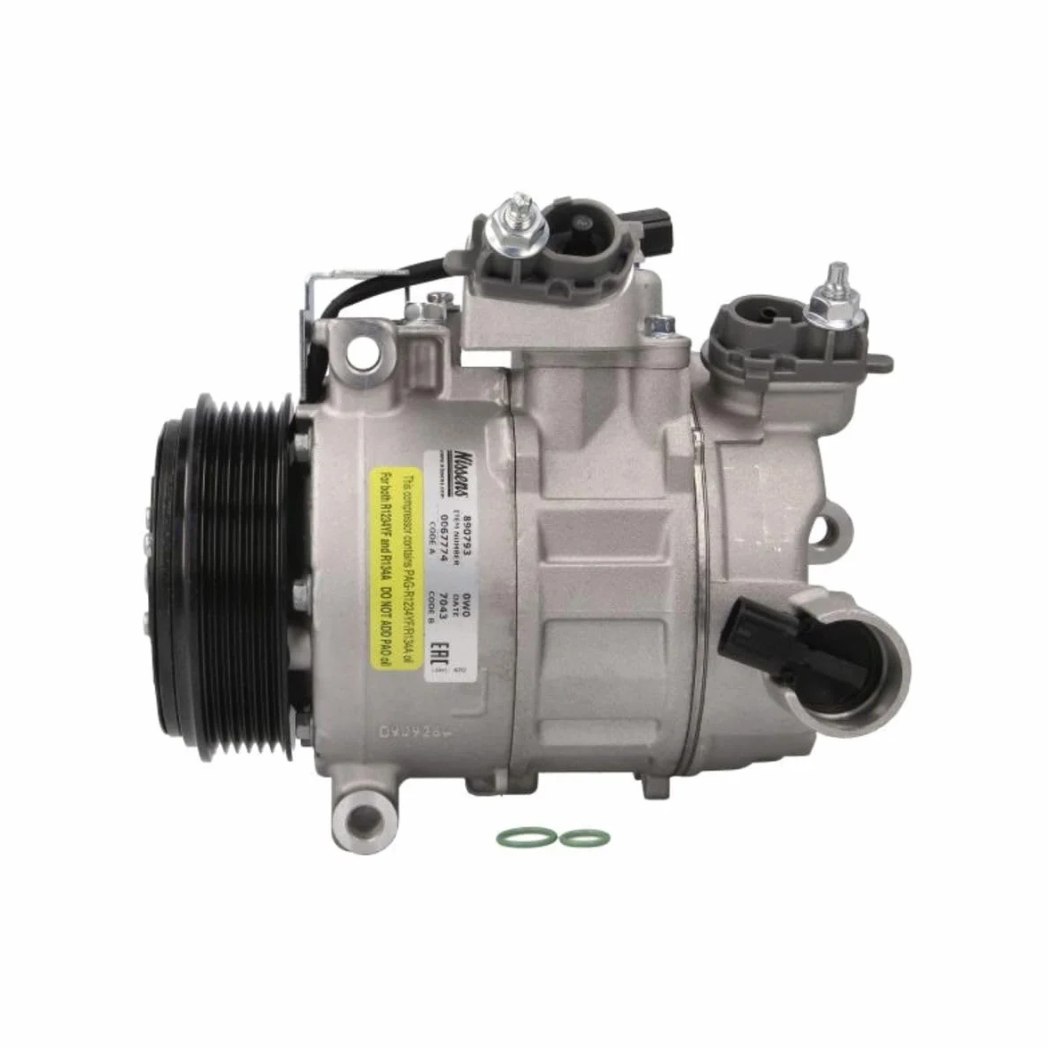 NISSENS Compressore Climatizzatore 890793 Compatibile con FORD C-MAX II FOCUS III