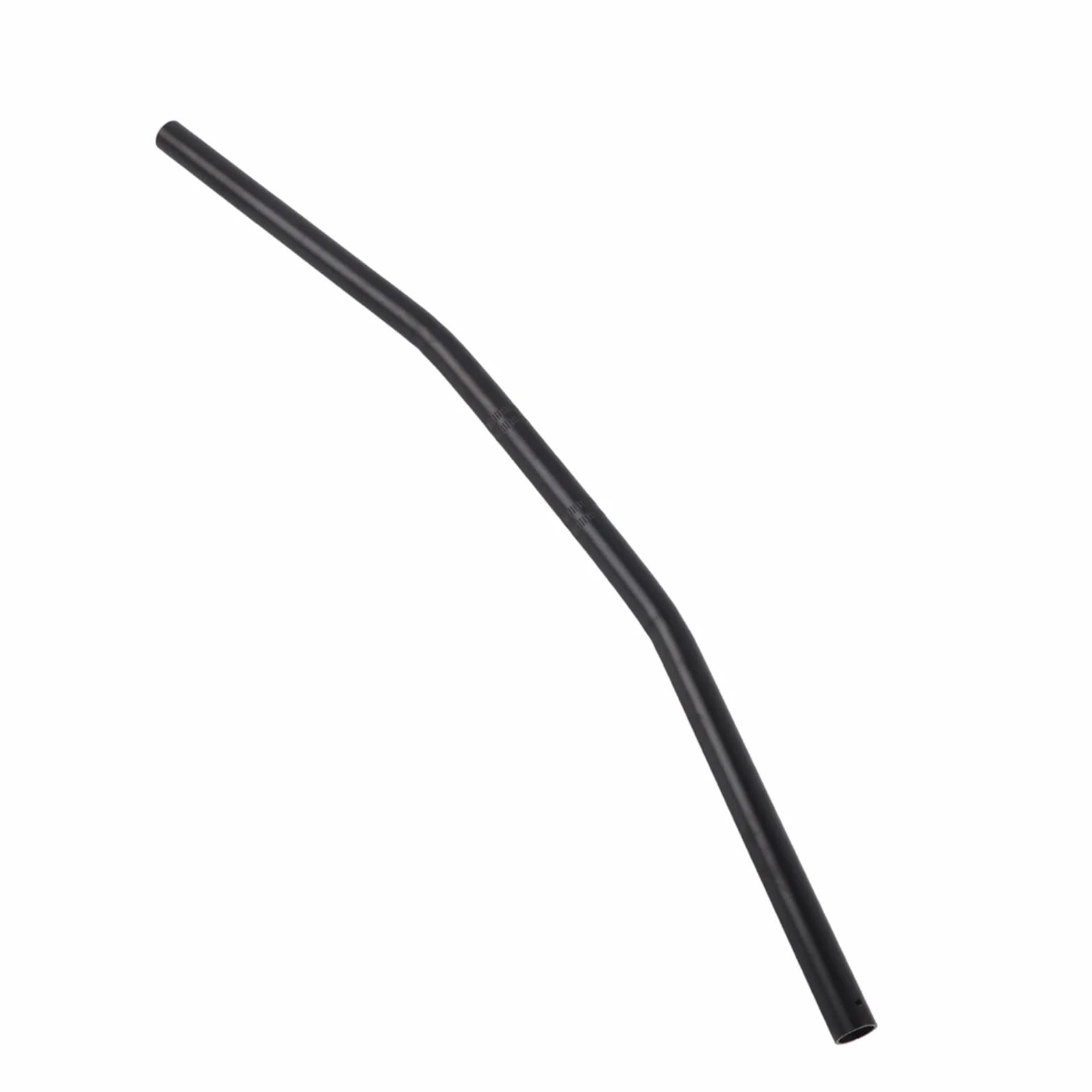 Manubrio Moto 22mm Piega Bassa 7/8 Cali Nero Argento Piegato