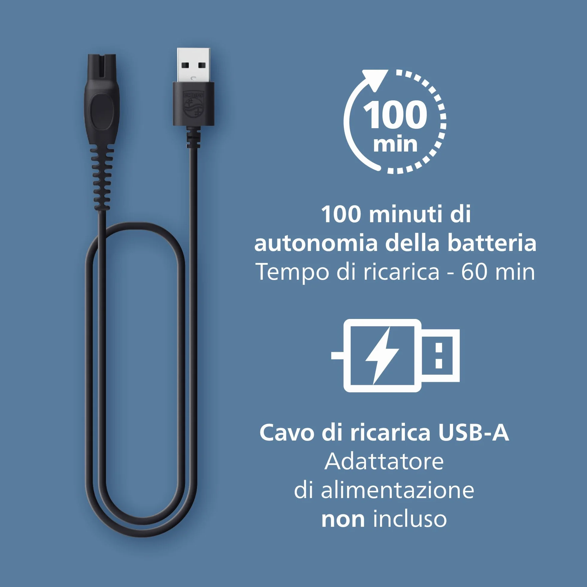 Philips Serie 5000 Regolabarba BT5765/15, Lame in Metallo Autoaffilanti, 40 Impostazioni Lunghezza, BeardSense, Impermeabile